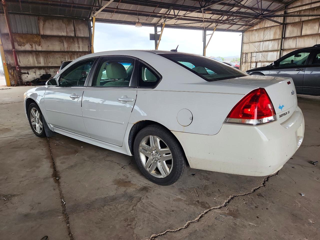 2013 Chevrolet Impala Lt White vin: 2G1WG5E36D1258953