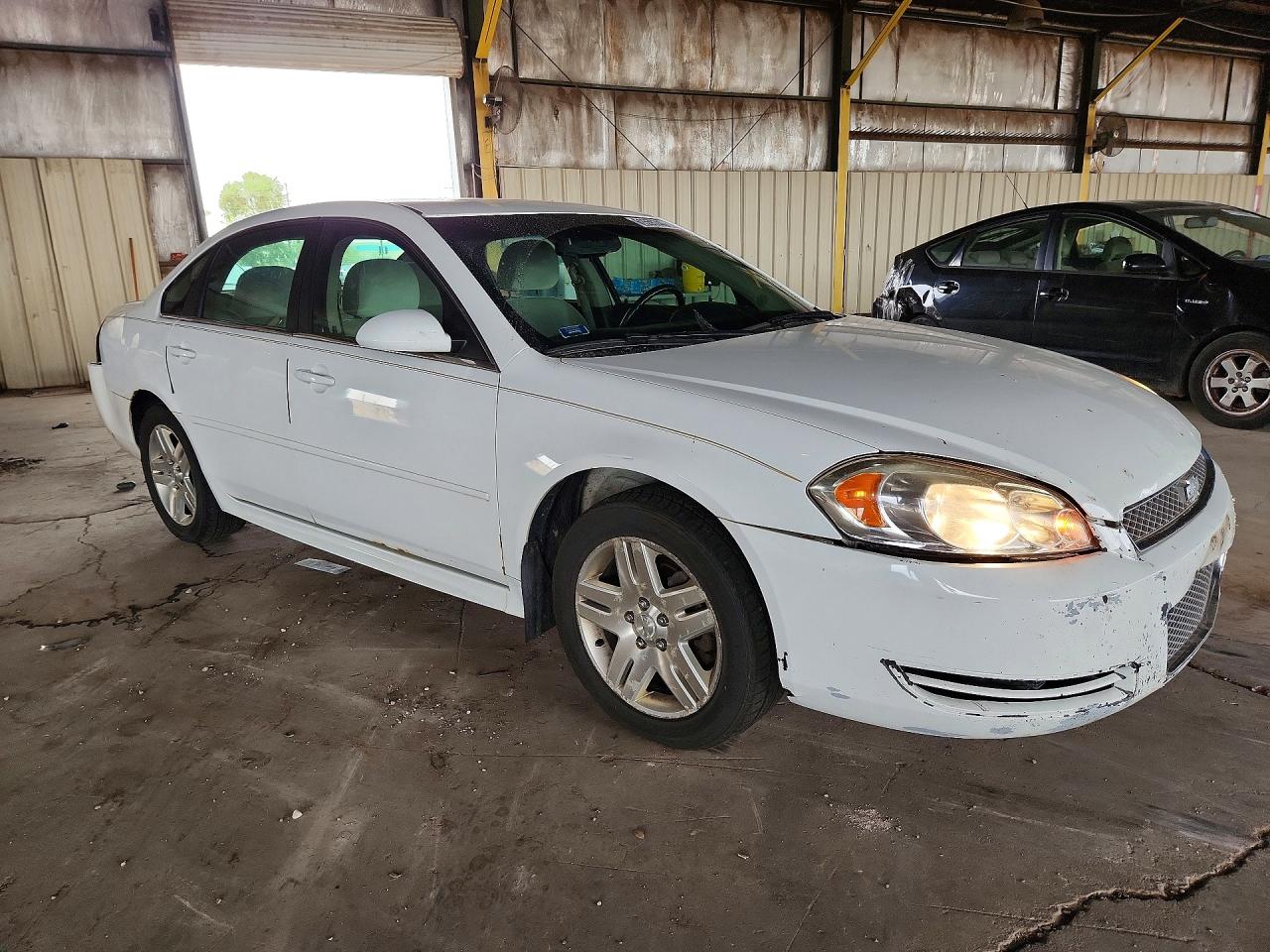 2013 Chevrolet Impala Lt White vin: 2G1WG5E36D1258953