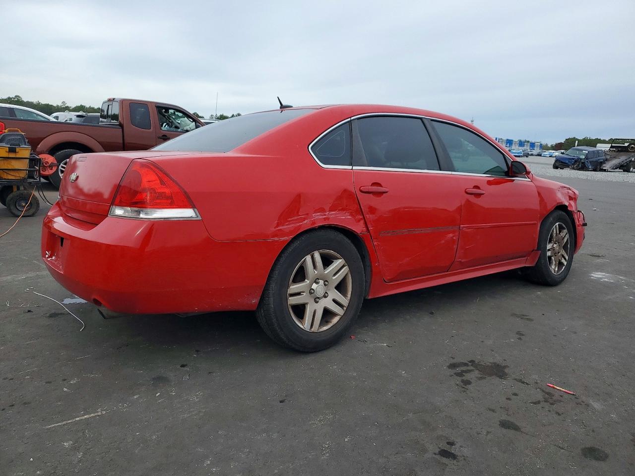 2012 Chevrolet Impala Lt Красный vin: 2G1WG5E37C1133491
