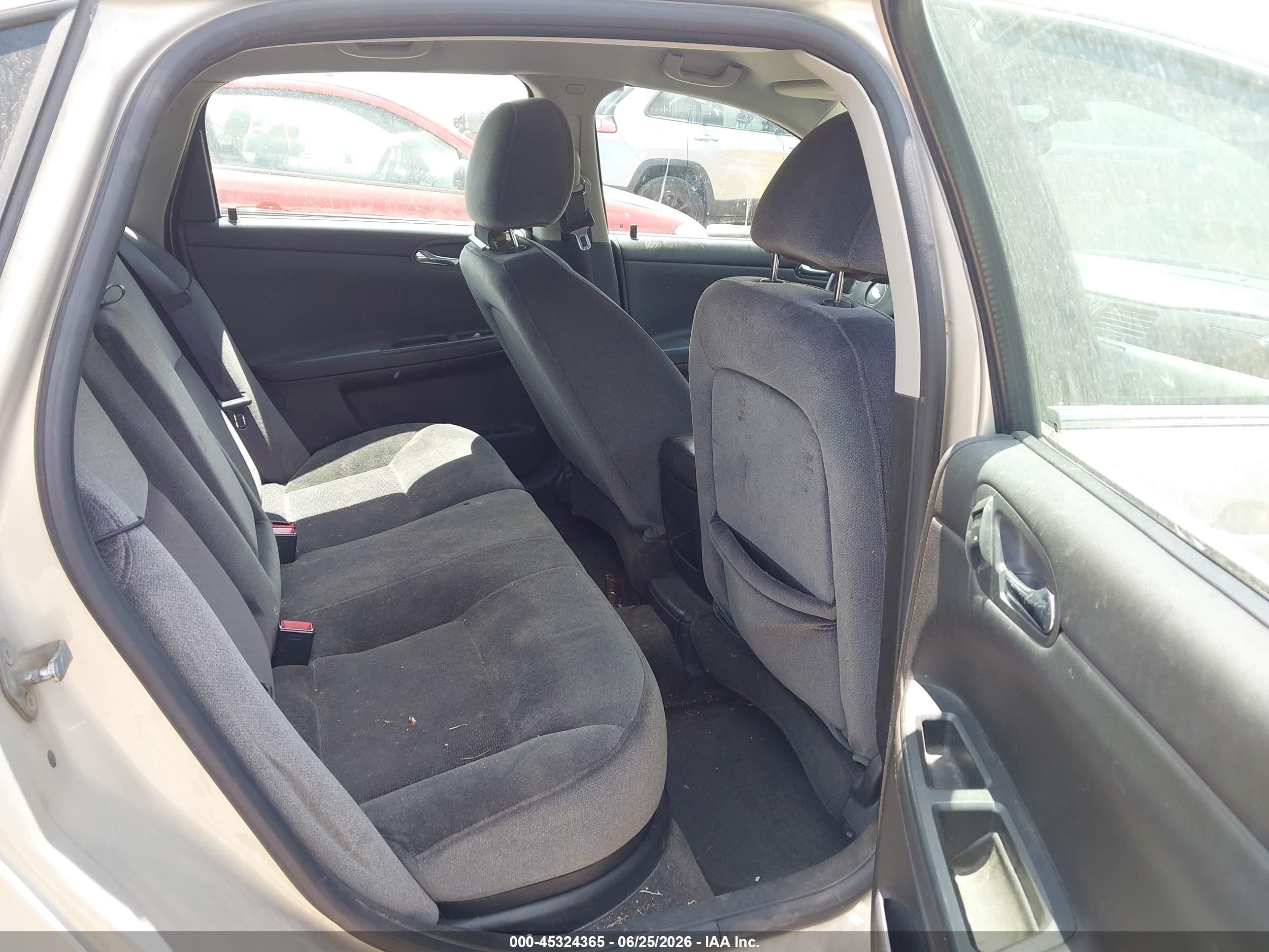 2012 Chevrolet Impala Lt Champagne vin: 2G1WG5E37C1249709