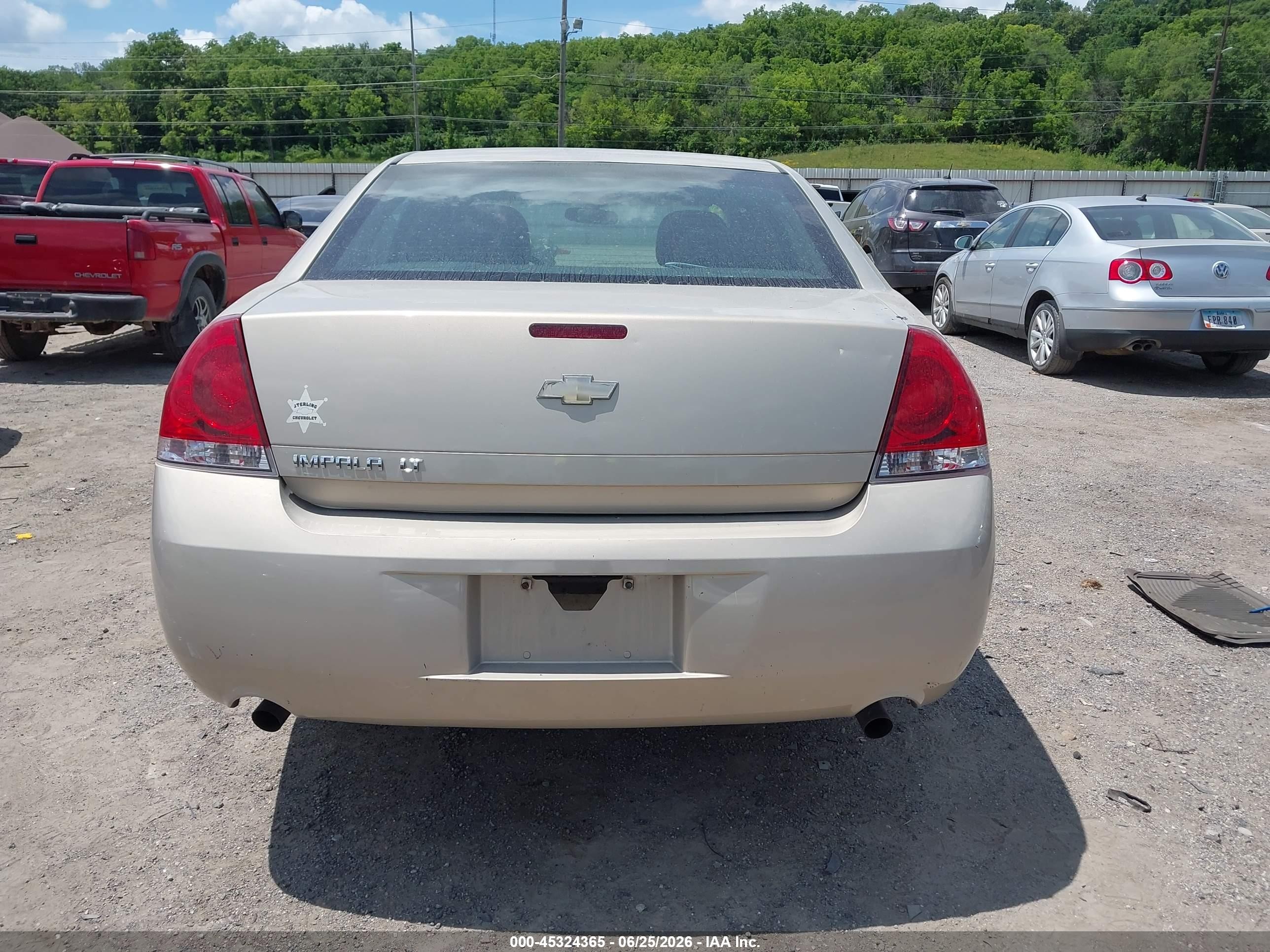 2012 Chevrolet Impala Lt Champagne vin: 2G1WG5E37C1249709