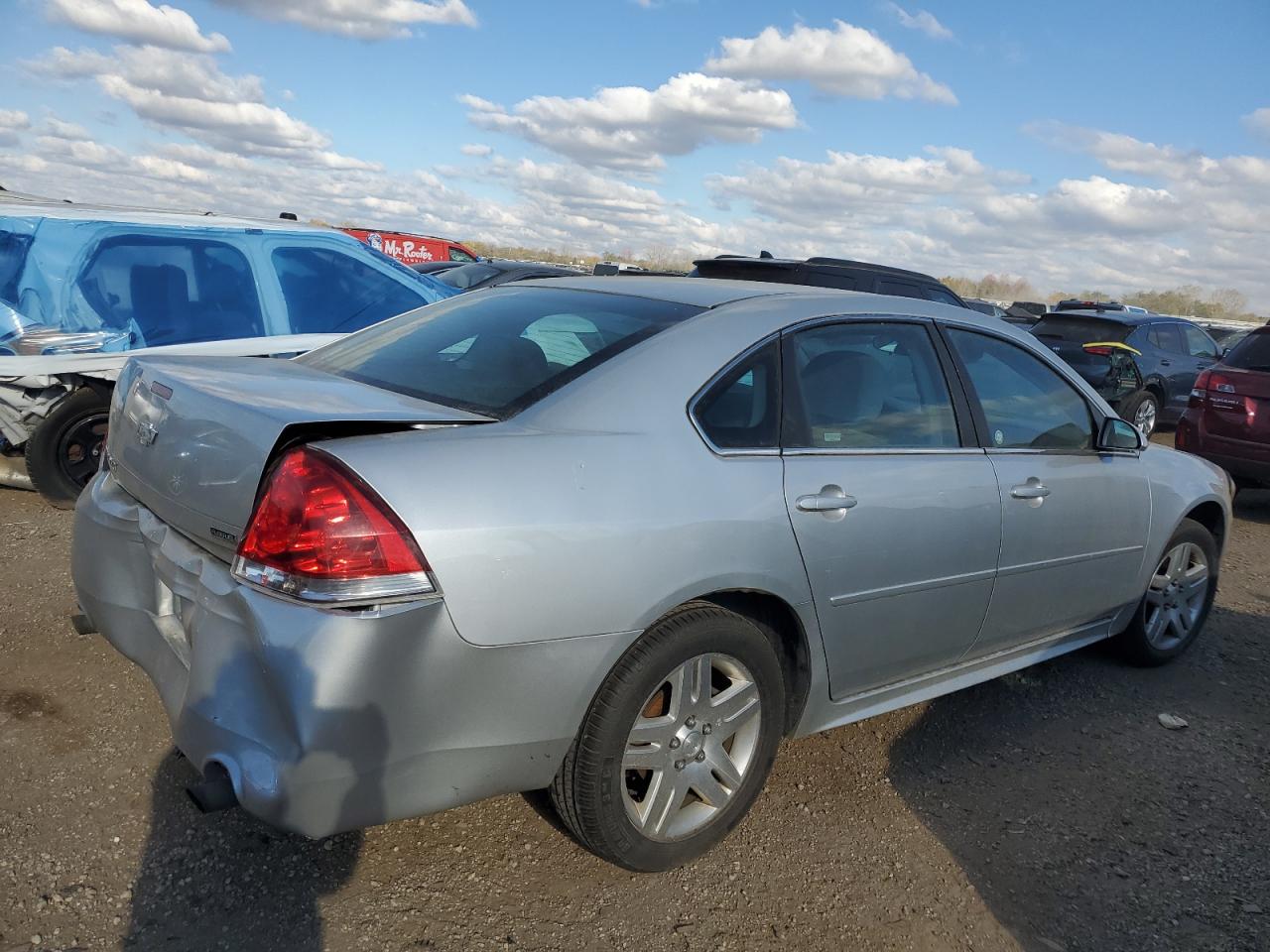 2012 Chevrolet Impala Lt Silver vin: 2G1WG5E37C1253940