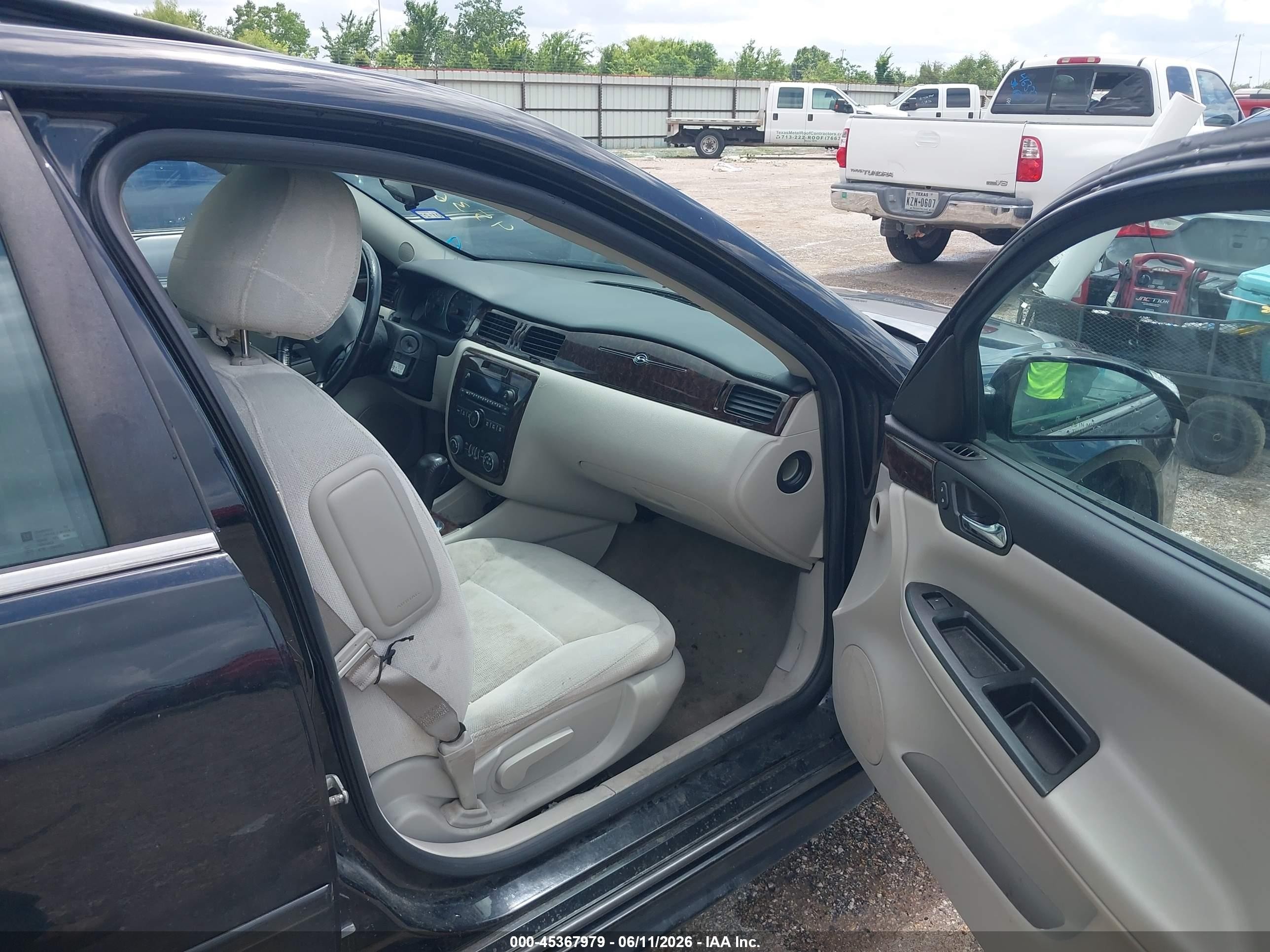 2013 Chevrolet Impala Lt Black vin: 2G1WG5E37D1113825
