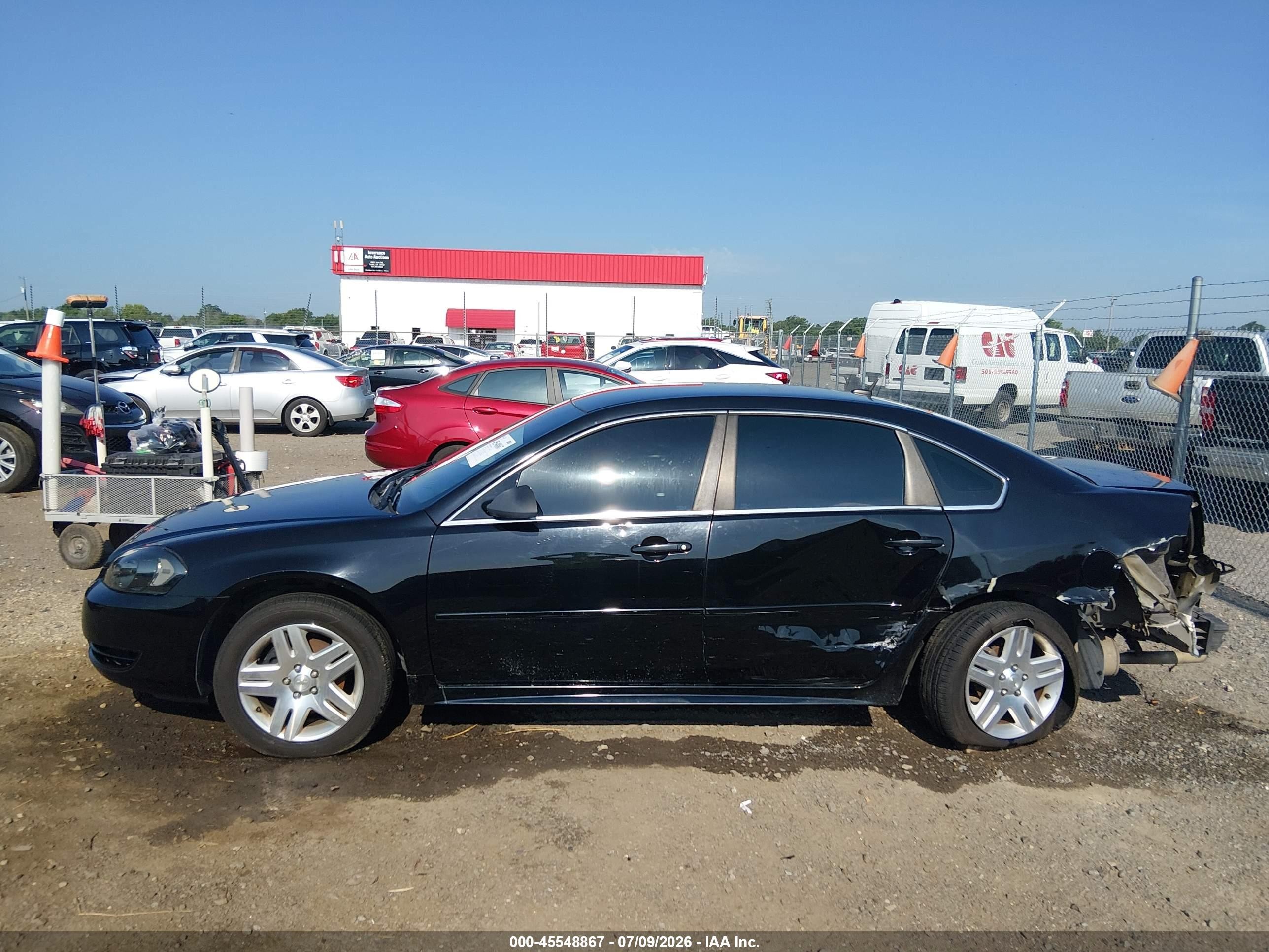 2013 Chevrolet Impala Lt Black vin: 2G1WG5E37D1119706