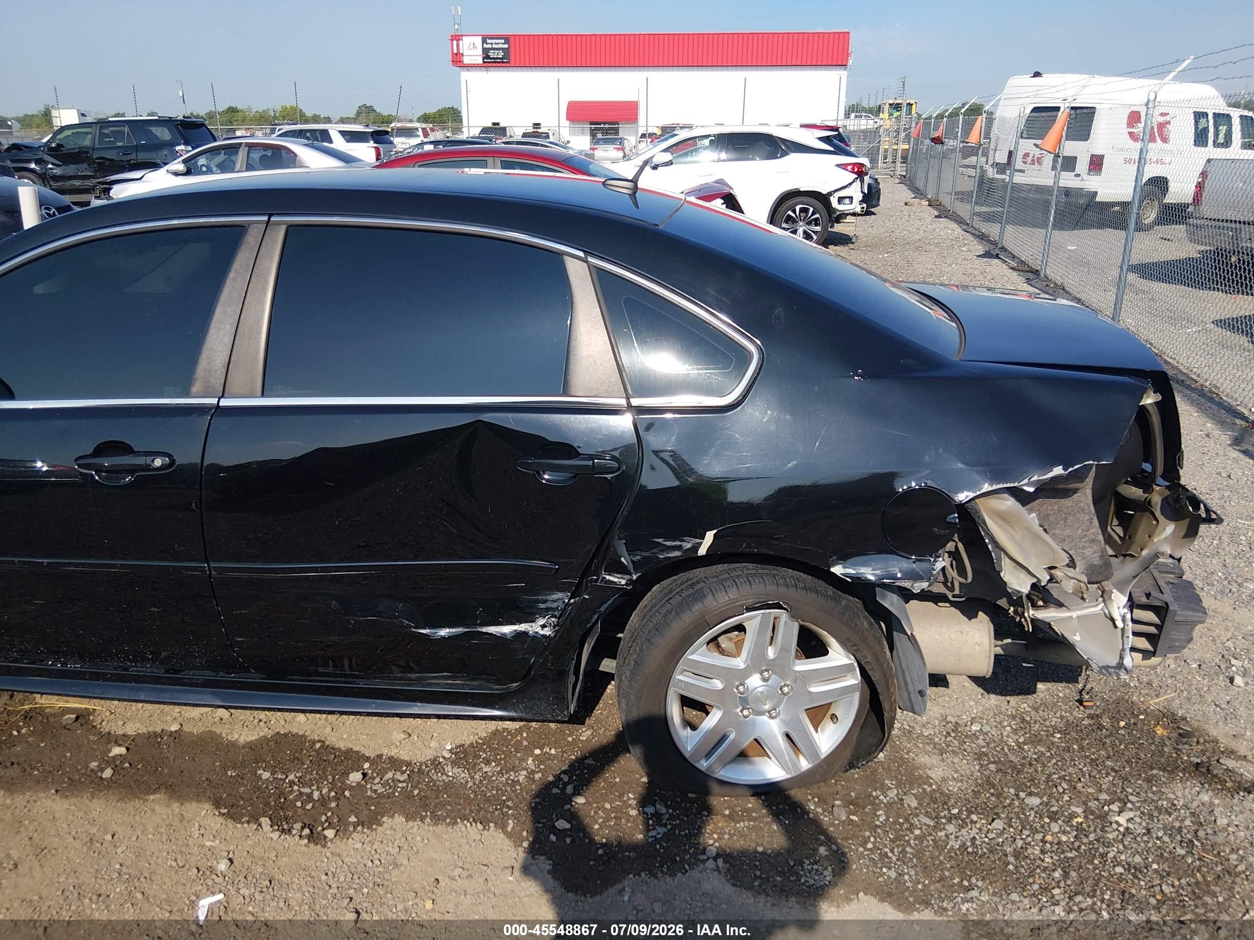 2013 Chevrolet Impala Lt Black vin: 2G1WG5E37D1119706