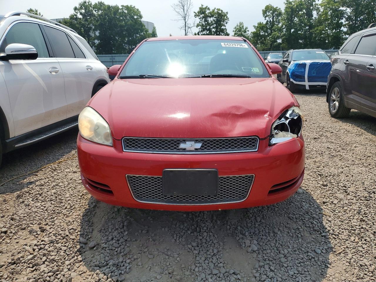 2013 Chevrolet Impala Lt Red vin: 2G1WG5E37D1214704