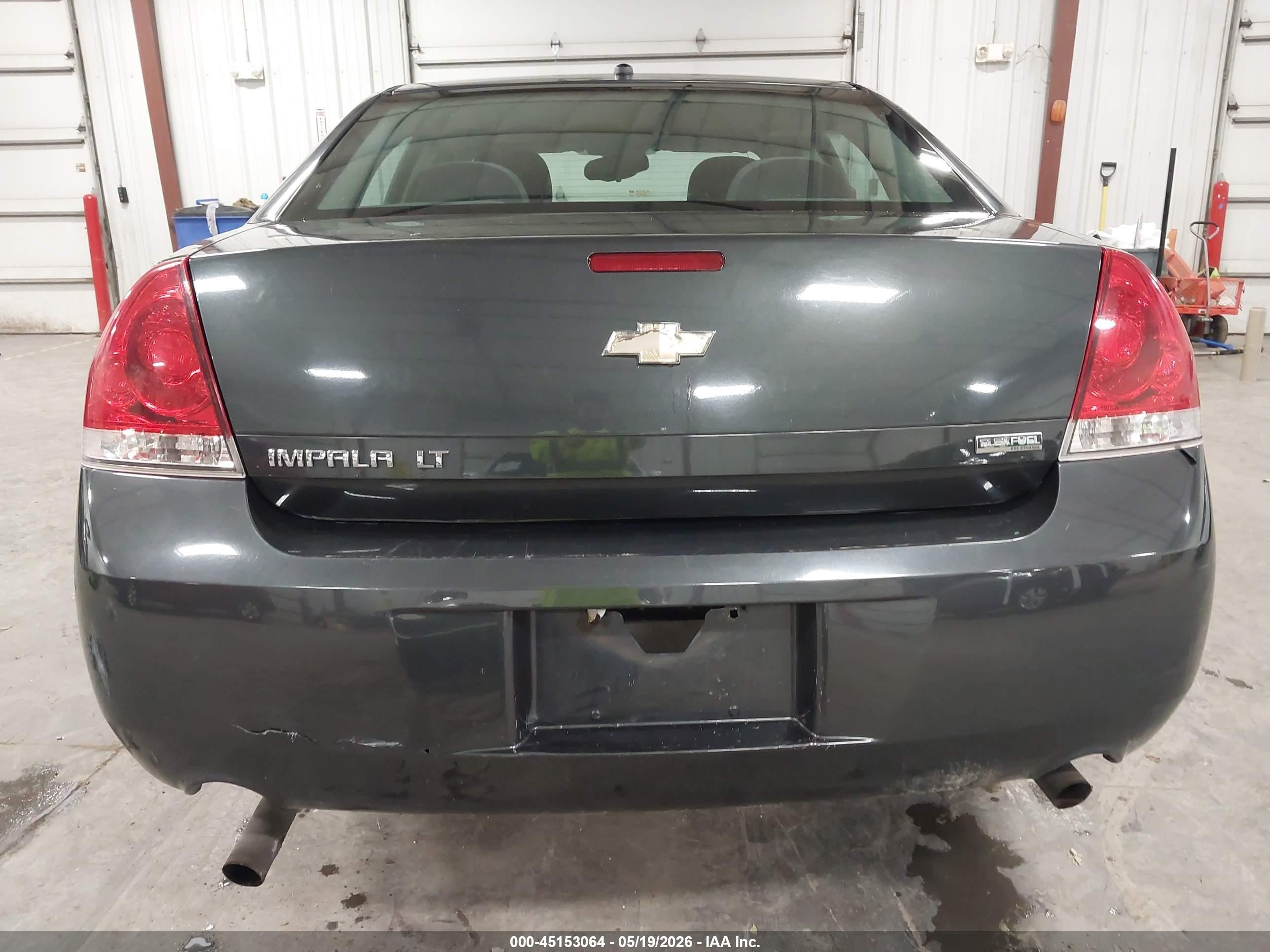 2013 Chevrolet Impala Lt Gray vin: 2G1WG5E37D1233320