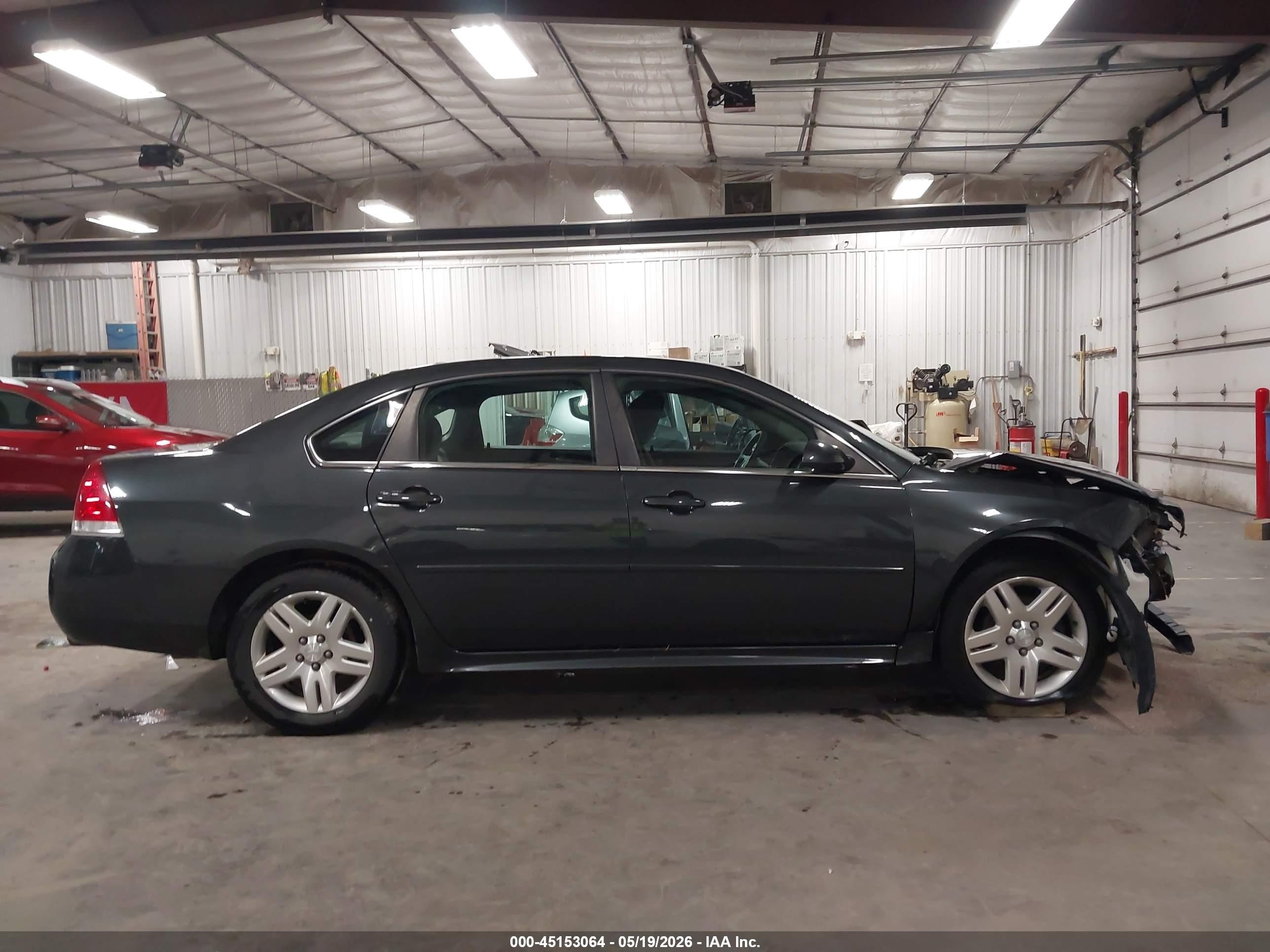 2013 Chevrolet Impala Lt Gray vin: 2G1WG5E37D1233320