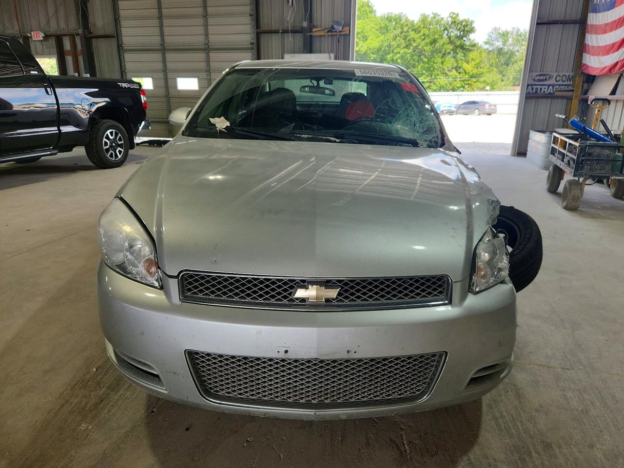 2012 Chevrolet Impala Lt Silver vin: 2G1WG5E38C1226102