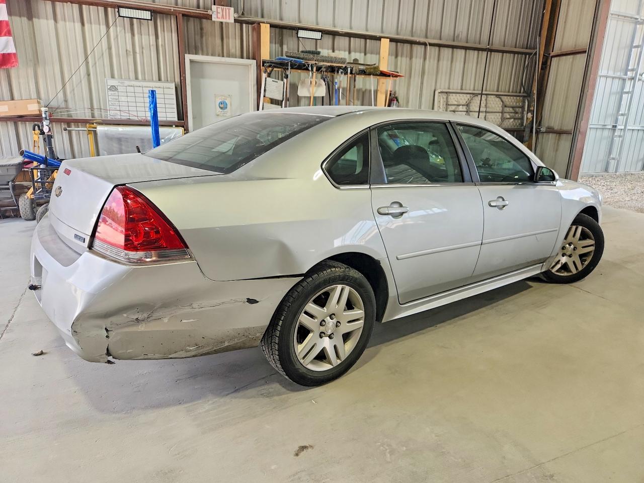 2012 Chevrolet Impala Lt Silver vin: 2G1WG5E38C1226102