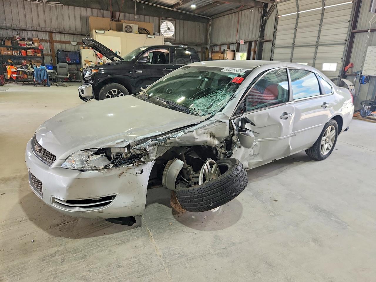 2012 Chevrolet Impala Lt Silver vin: 2G1WG5E38C1226102