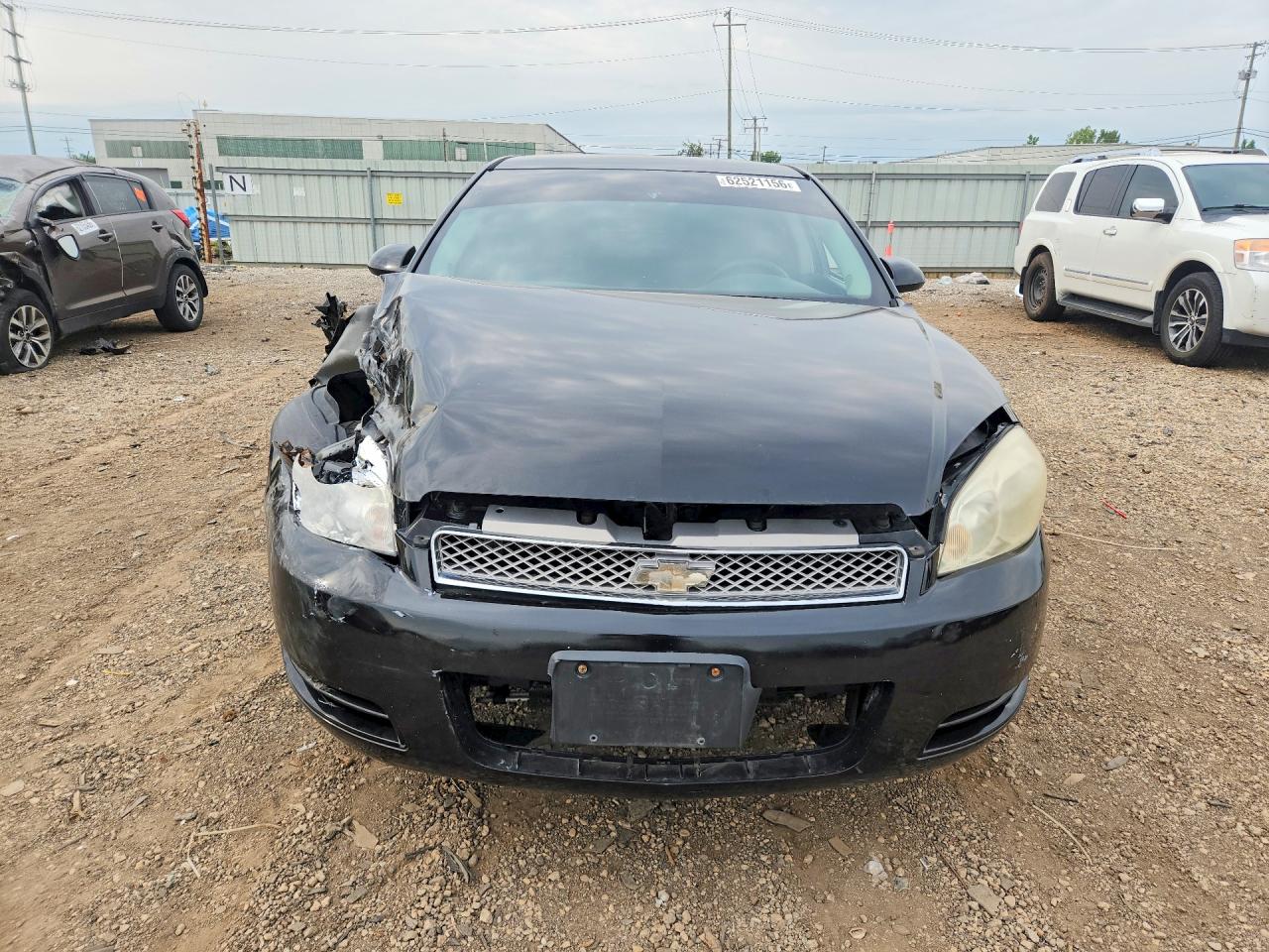2012 Chevrolet Impala Lt Black vin: 2G1WG5E38C1233373