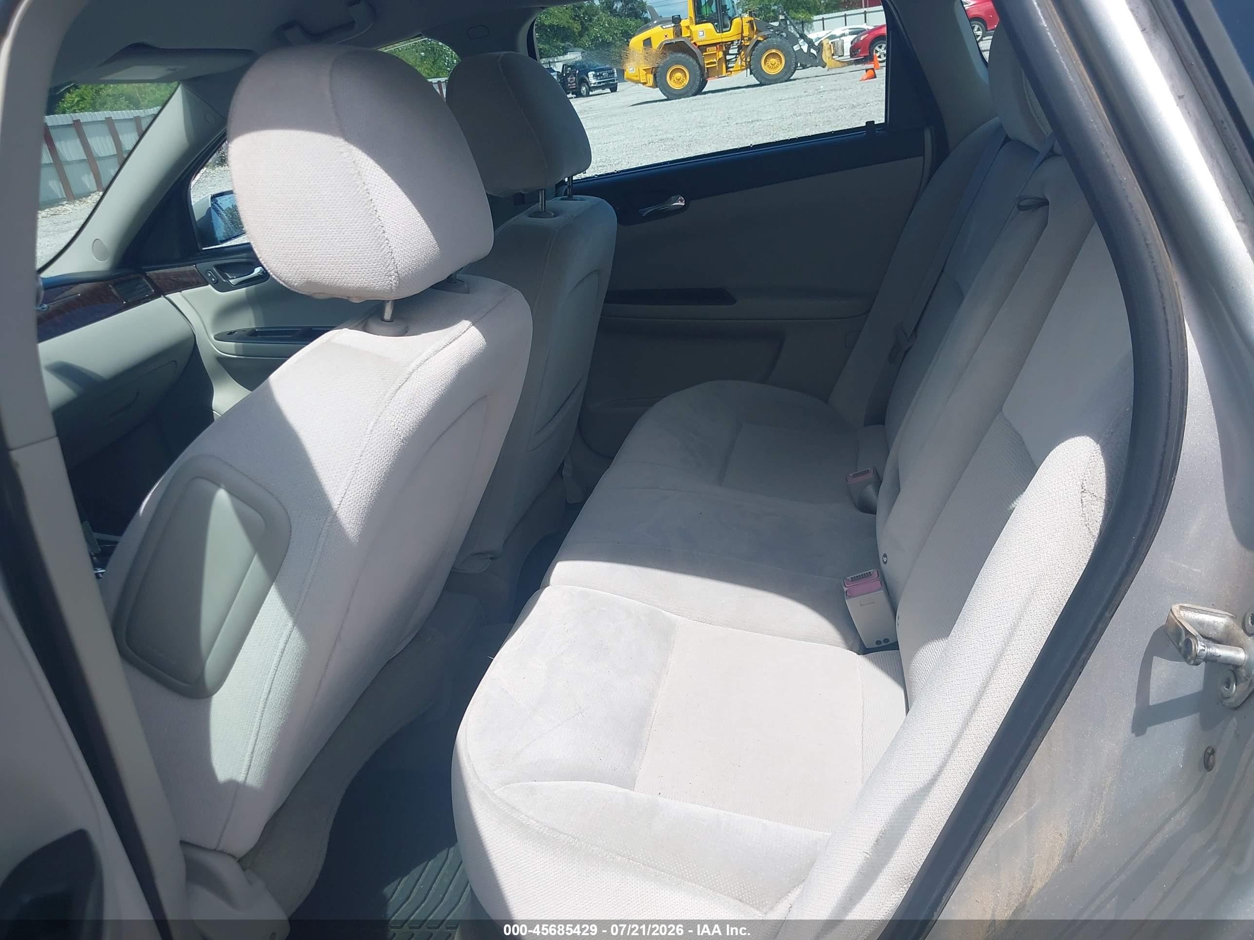 2012 Chevrolet Impala Lt Silver vin: 2G1WG5E38C1268897