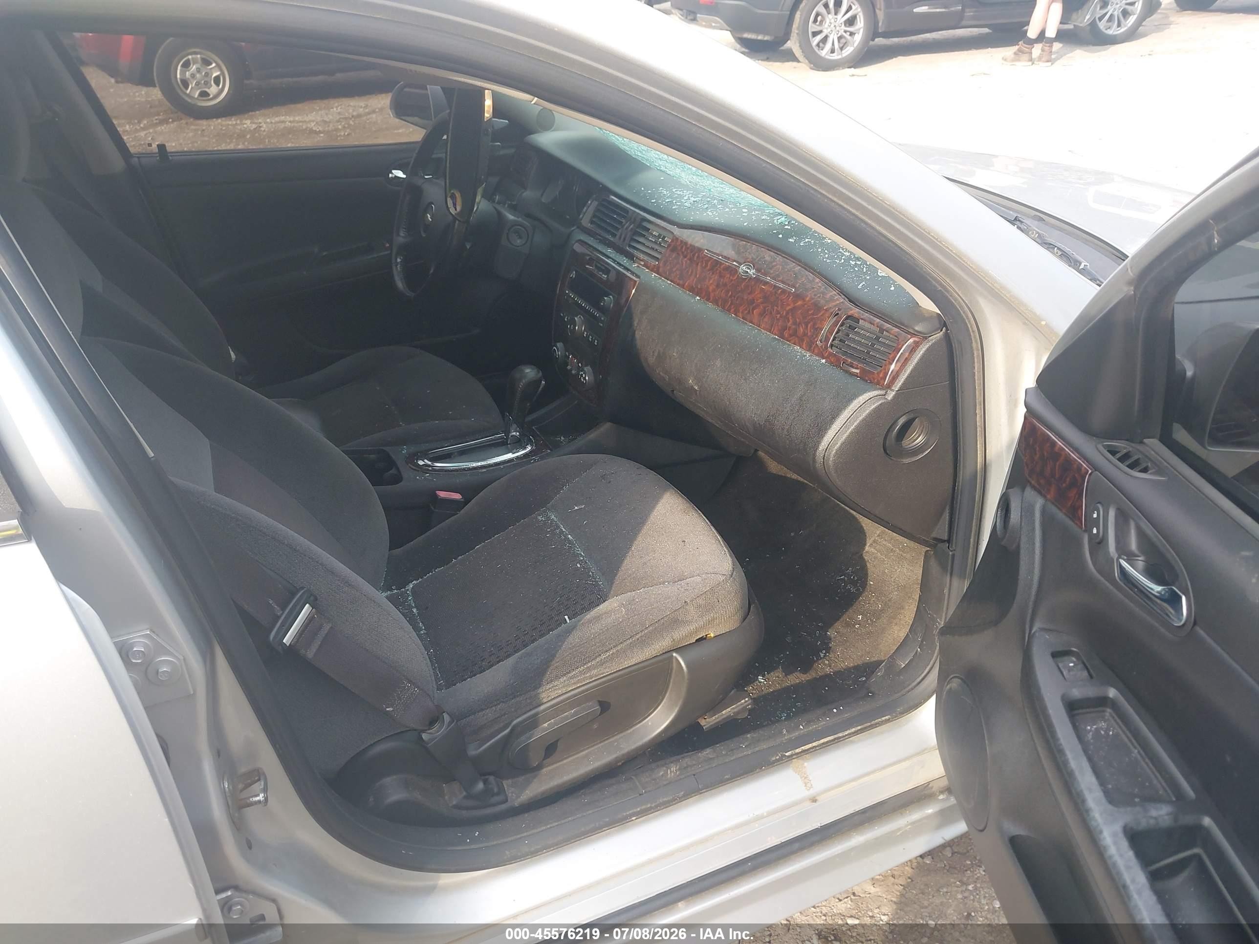 2012 Chevrolet Impala Lt Silver vin: 2G1WG5E38C1274876