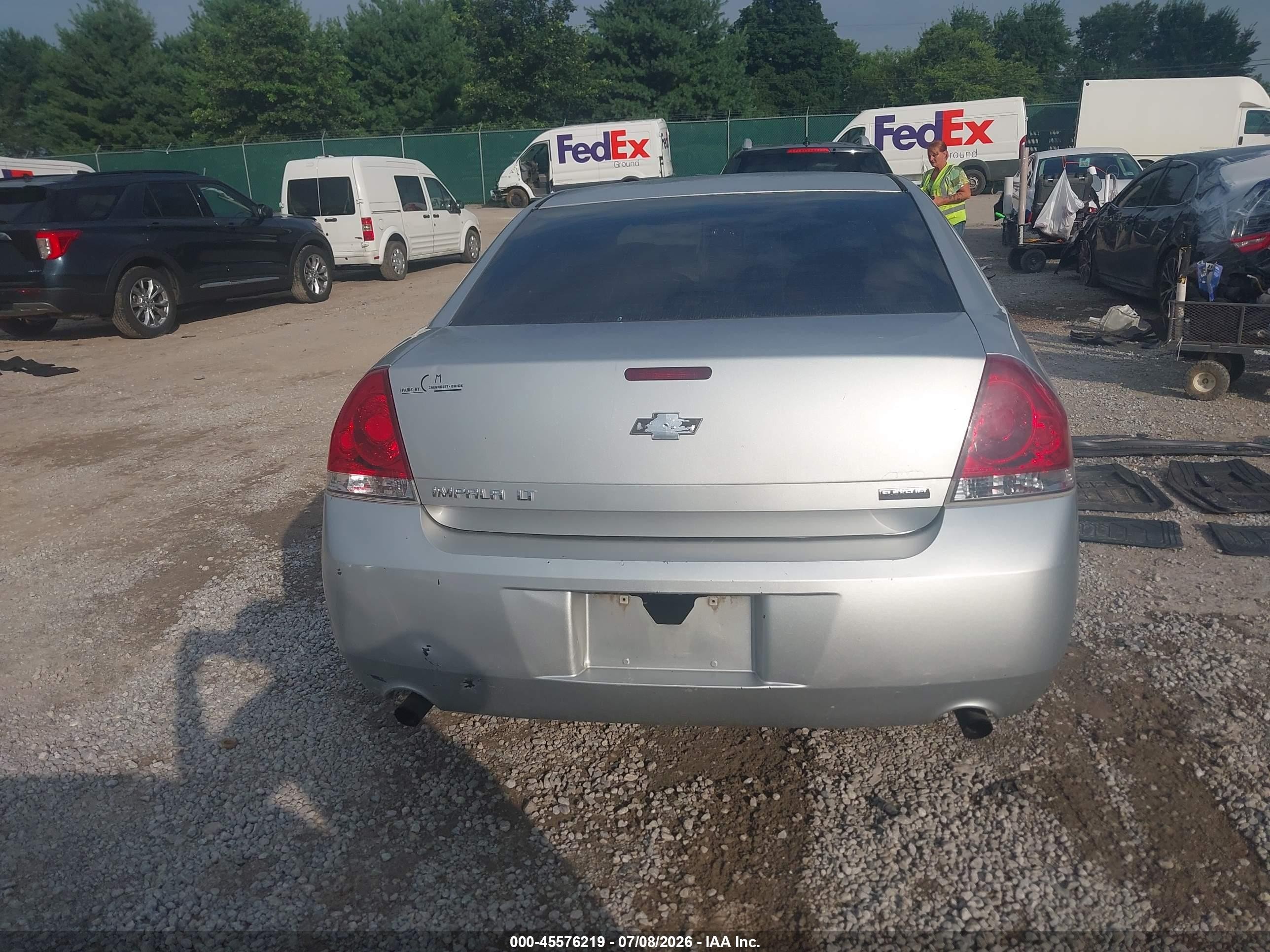 2012 Chevrolet Impala Lt Silver vin: 2G1WG5E38C1274876