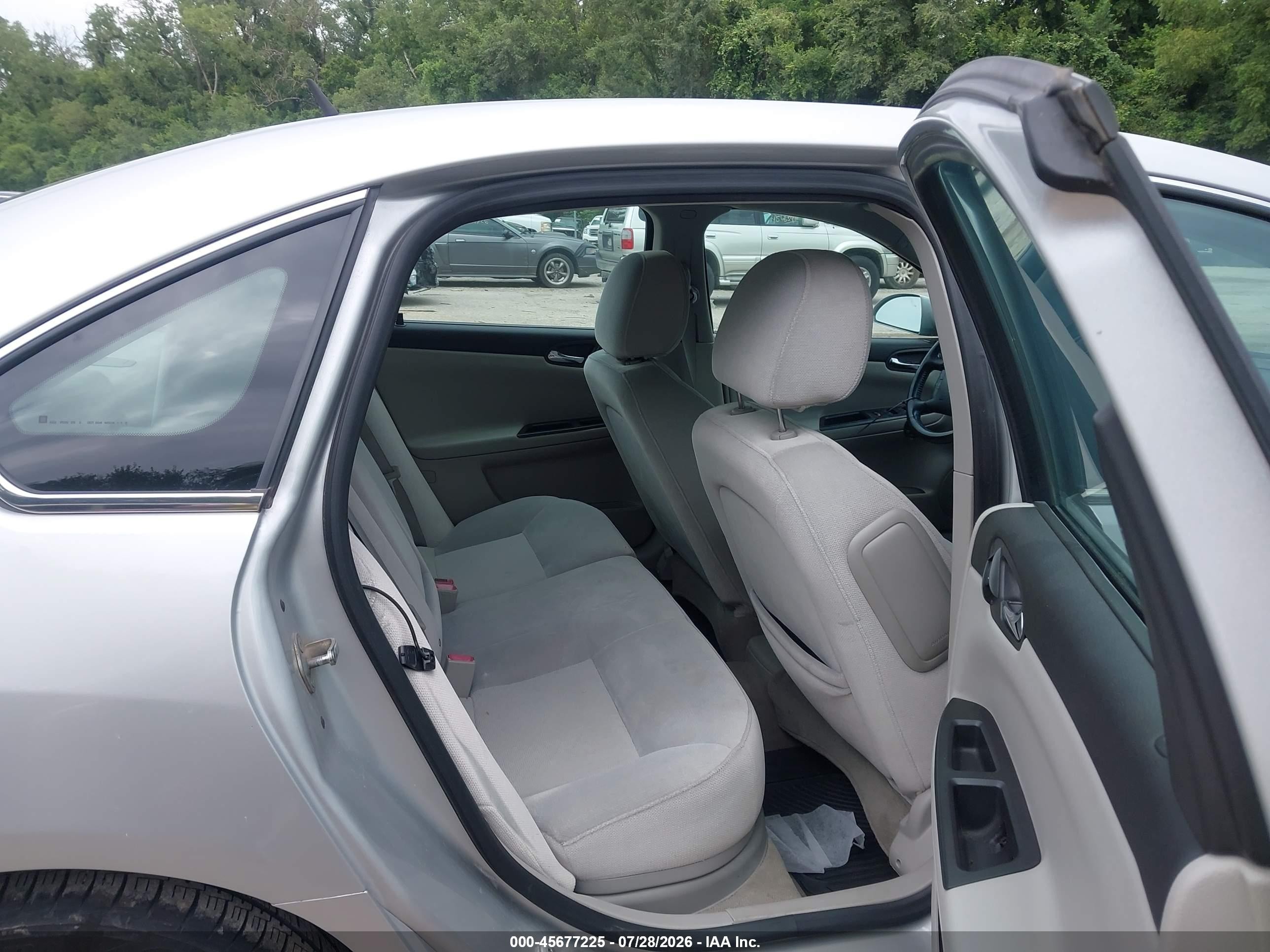 2012 Chevrolet Impala Lt Silver vin: 2G1WG5E38C1278653