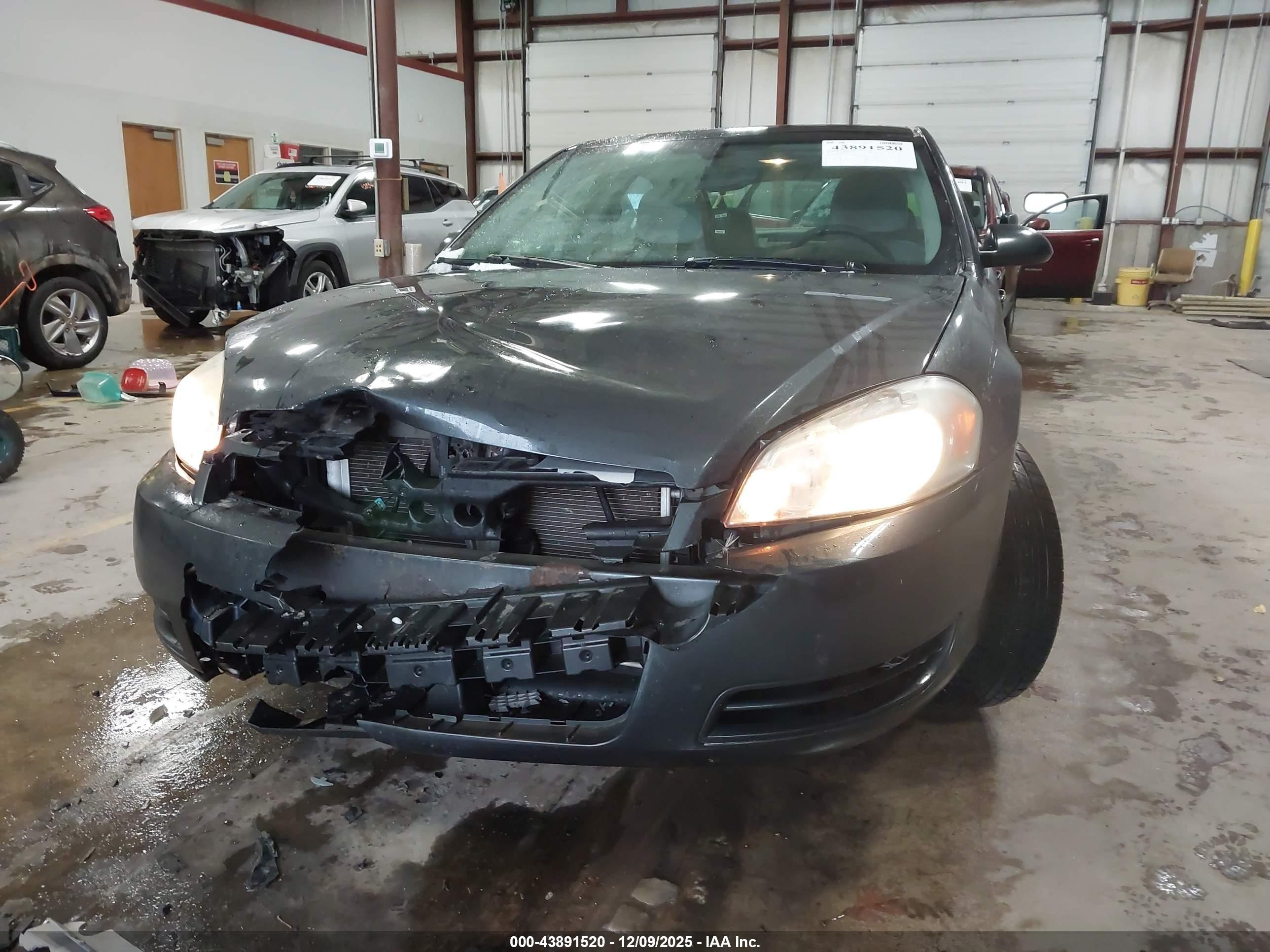 2012 Chevrolet Impala Lt Gray vin: 2G1WG5E38C1336664