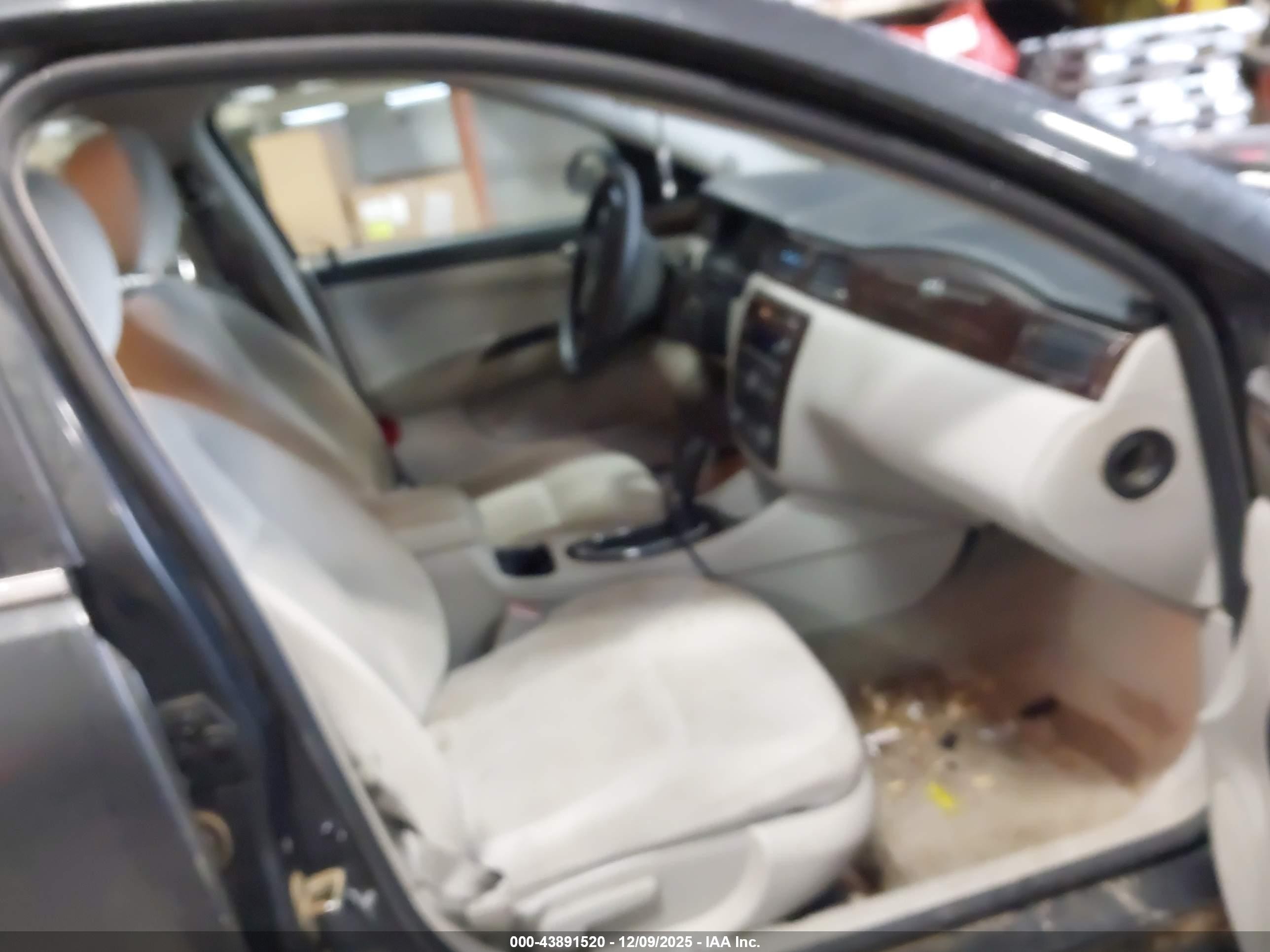 2012 Chevrolet Impala Lt Gray vin: 2G1WG5E38C1336664
