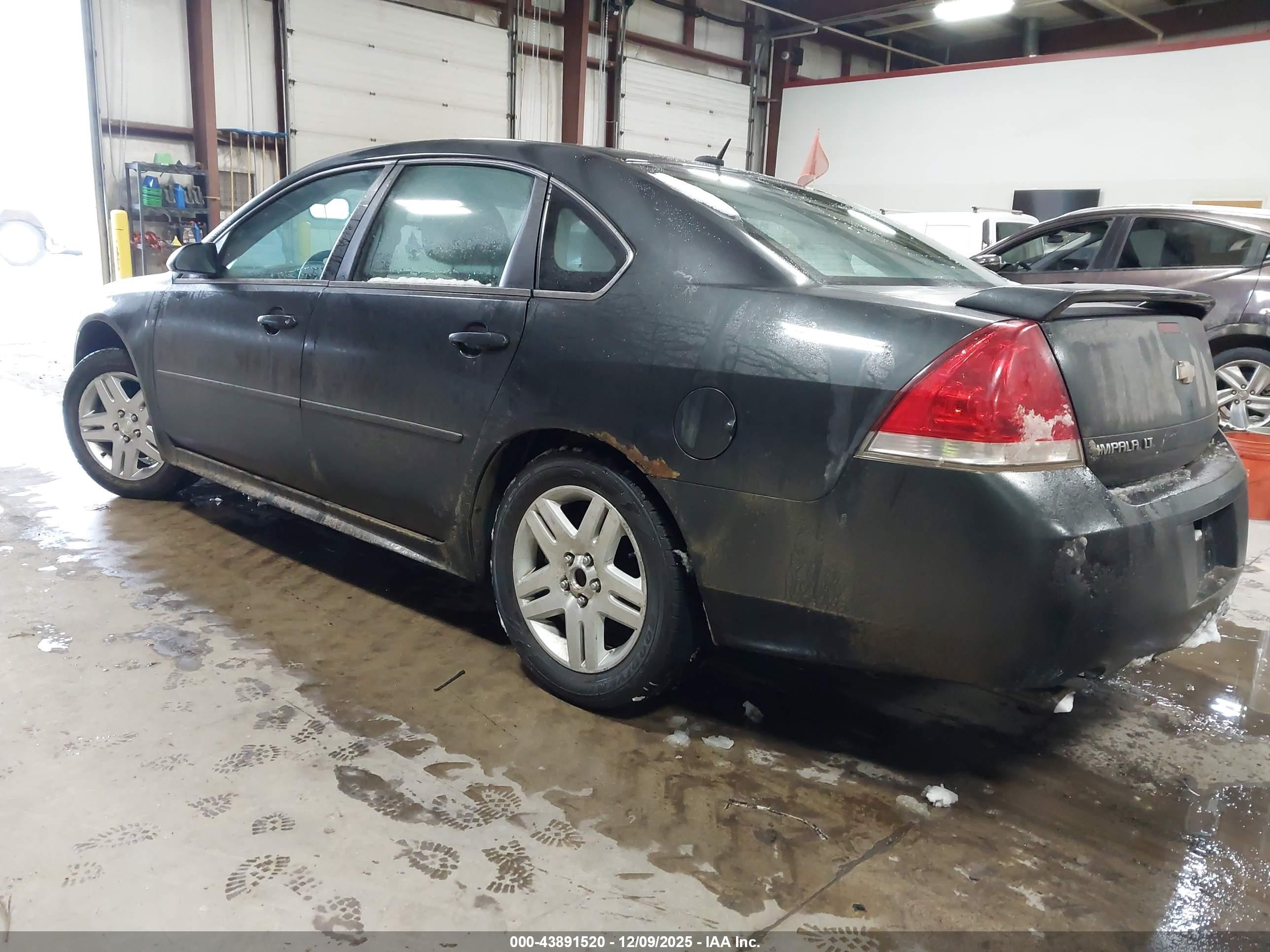 2012 Chevrolet Impala Lt Gray vin: 2G1WG5E38C1336664