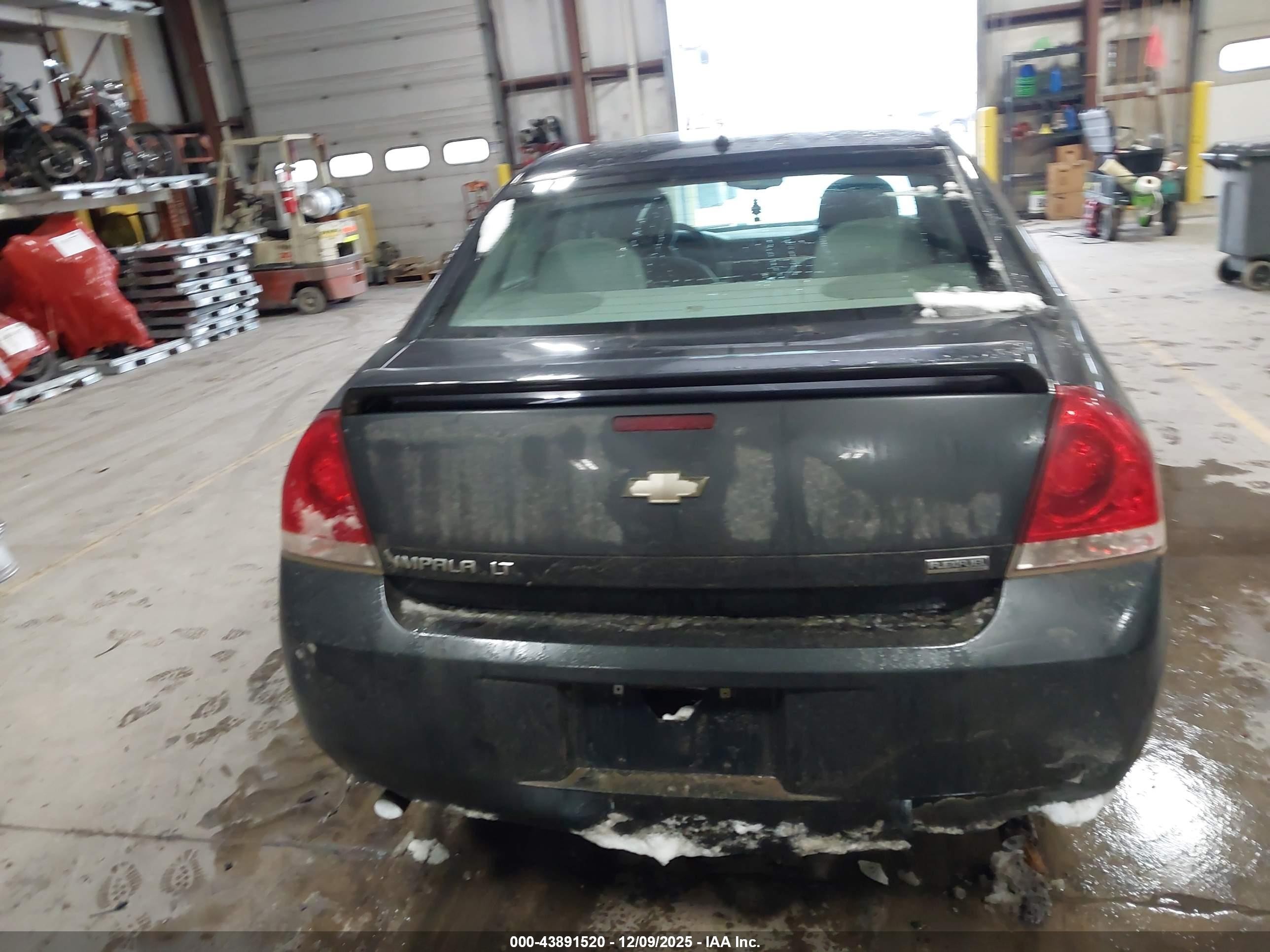 2012 Chevrolet Impala Lt Gray vin: 2G1WG5E38C1336664