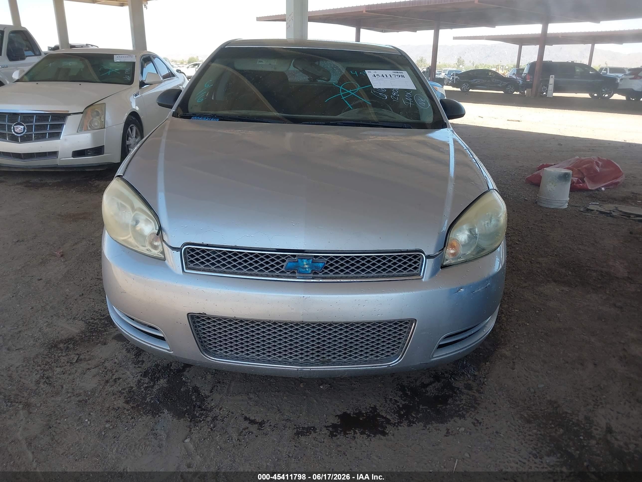 2013 Chevrolet Impala Lt Silver vin: 2G1WG5E38D1128088