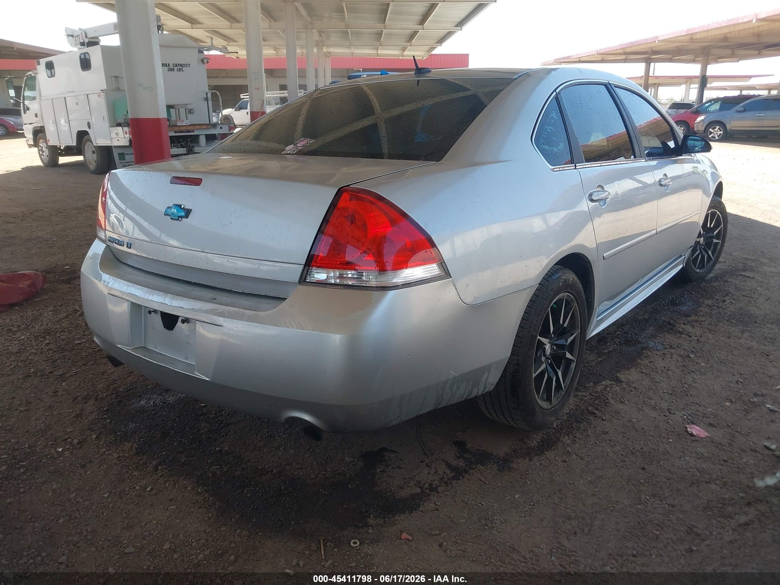 2013 Chevrolet Impala Lt Silver vin: 2G1WG5E38D1128088