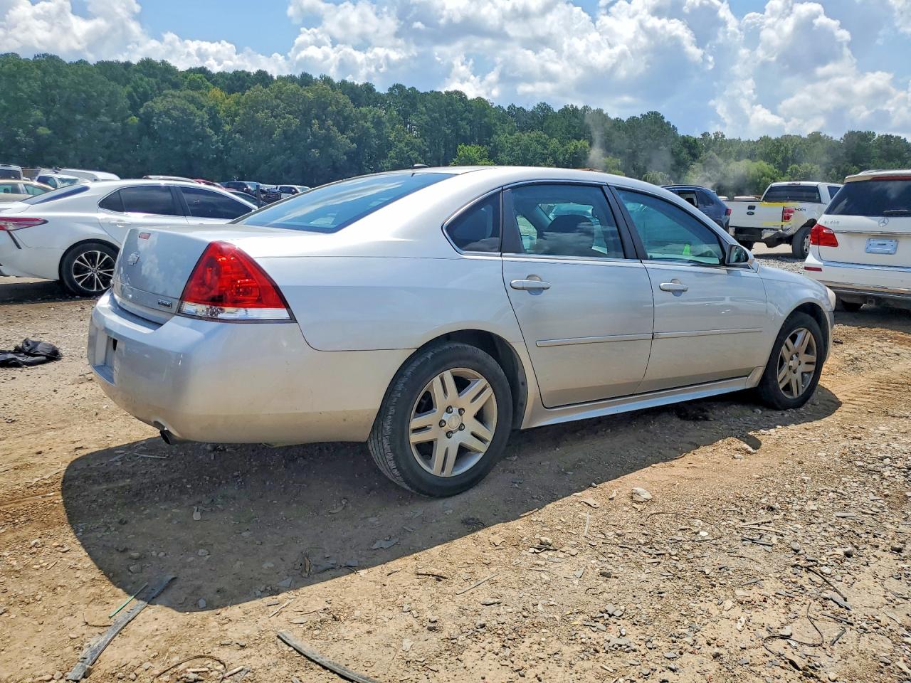 2013 Chevrolet Impala Lt Silver vin: 2G1WG5E38D1174097