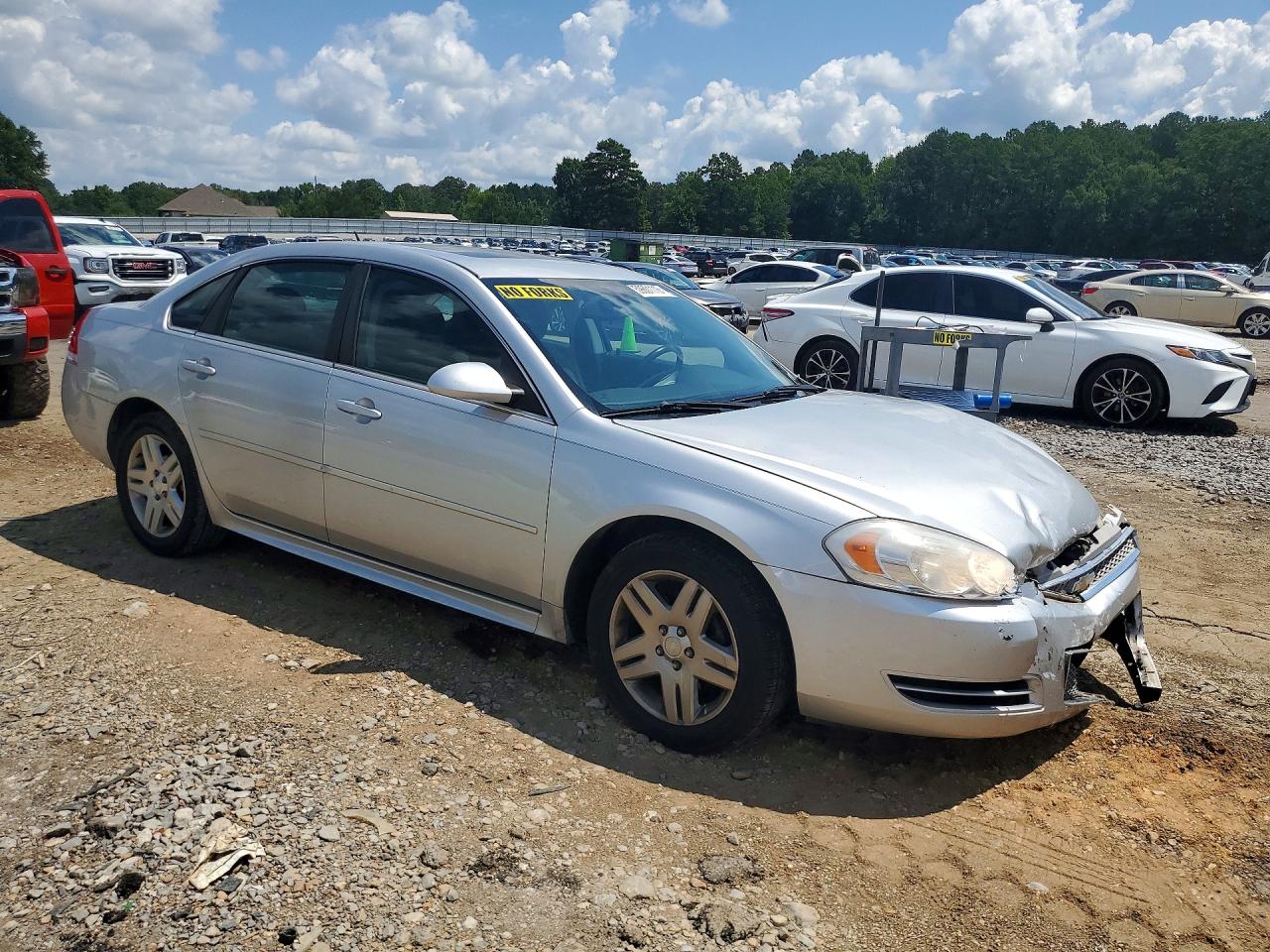 2013 Chevrolet Impala Lt Silver vin: 2G1WG5E38D1174097