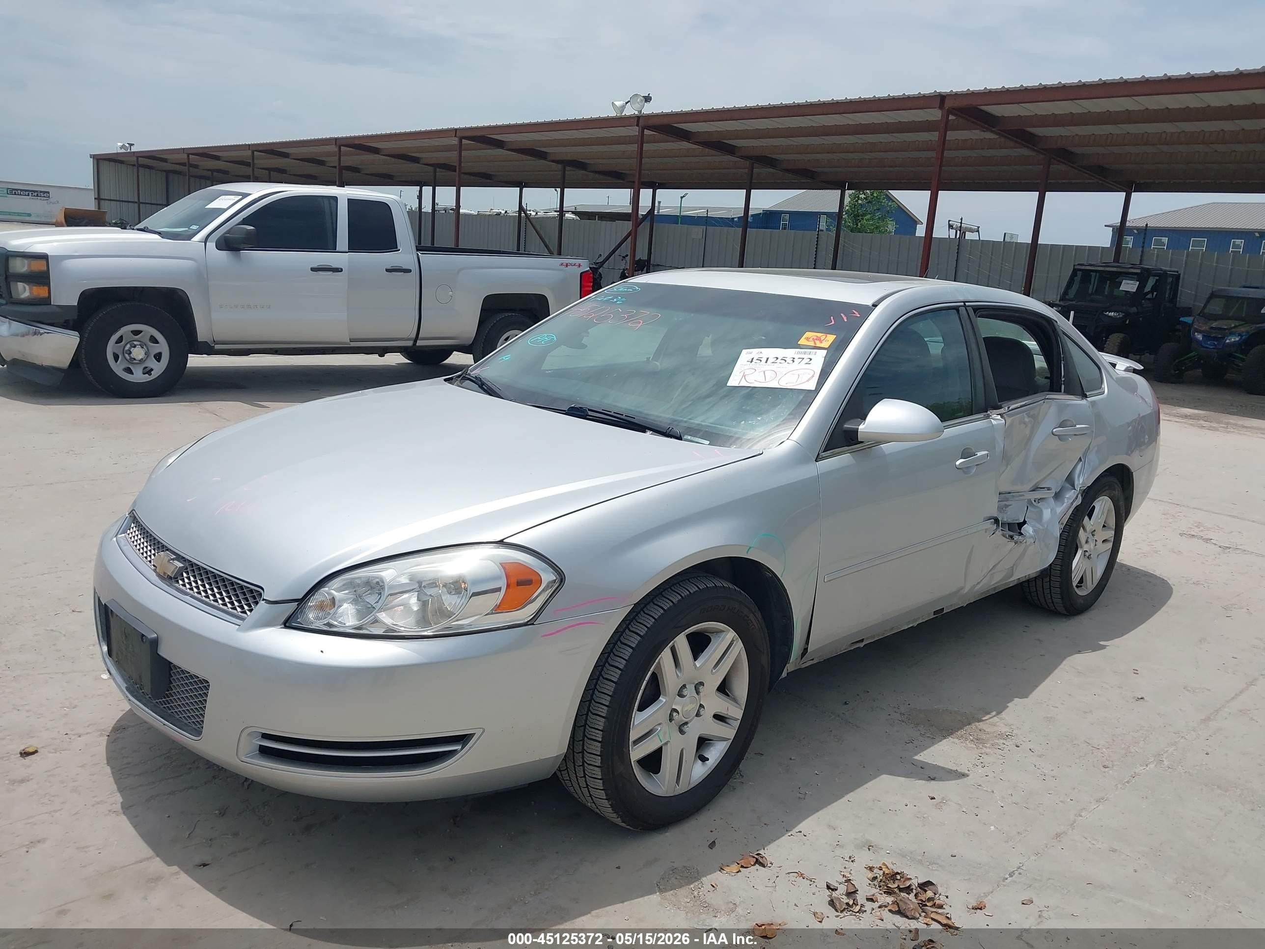 2013 Chevrolet Impala Lt Silver vin: 2G1WG5E38D1178439
