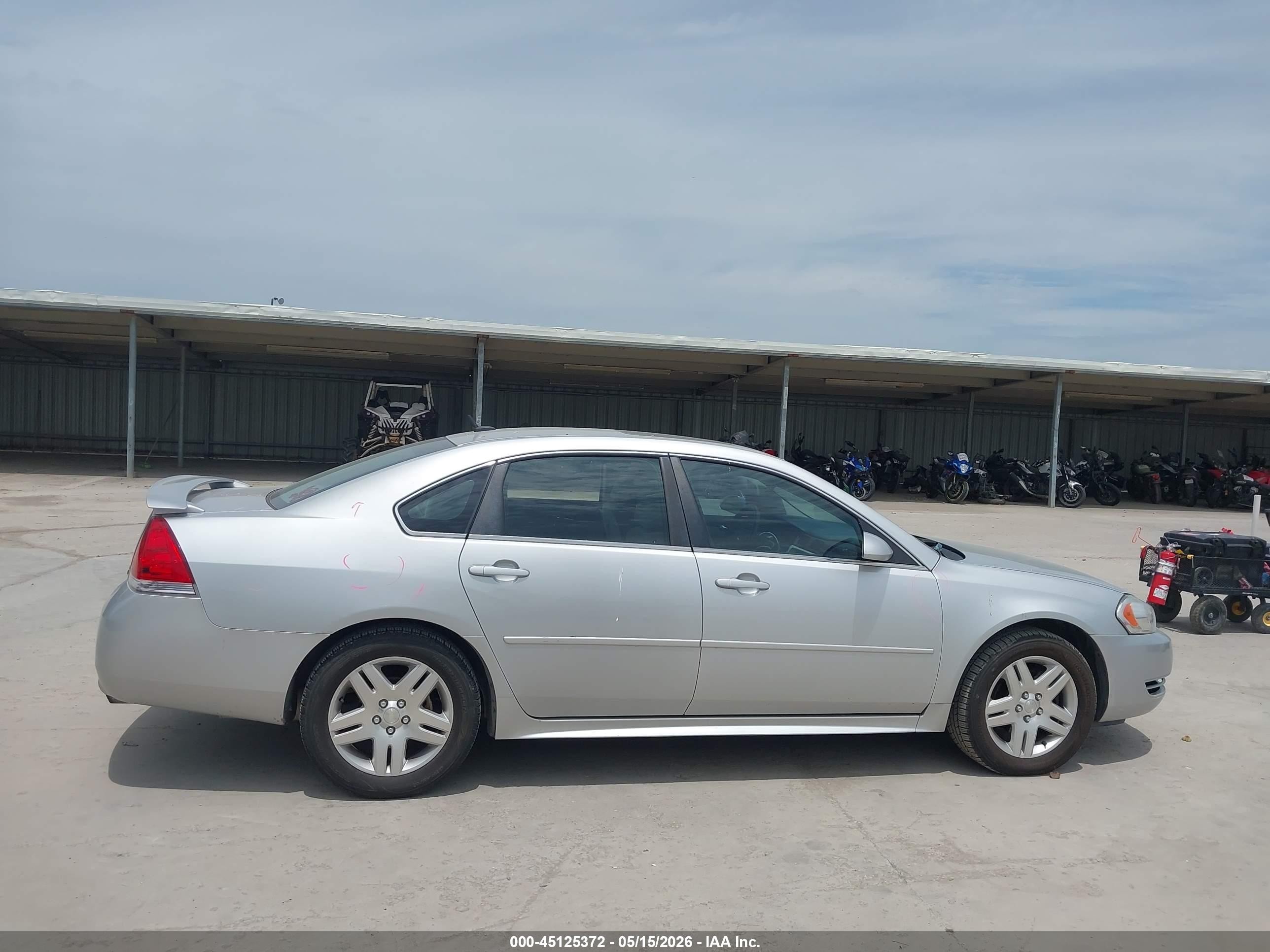 2013 Chevrolet Impala Lt Silver vin: 2G1WG5E38D1178439
