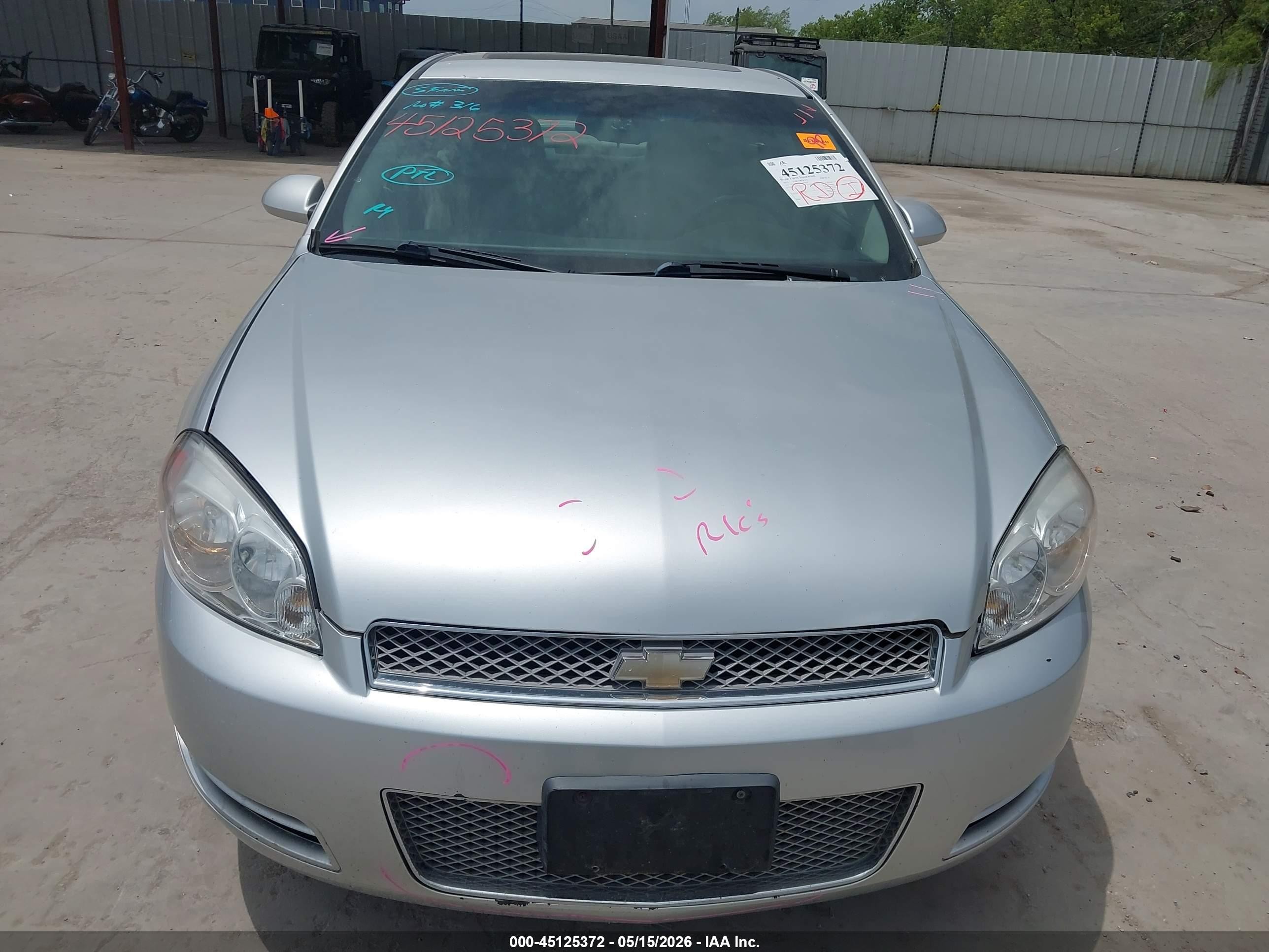 2013 Chevrolet Impala Lt Silver vin: 2G1WG5E38D1178439