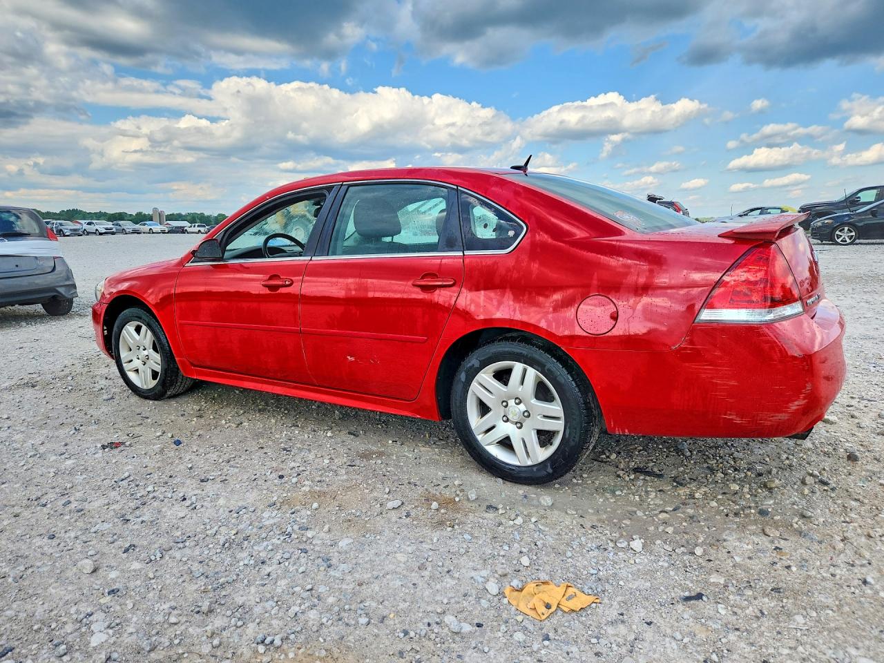 2013 Chevrolet Impala Lt Red vin: 2G1WG5E38D1181809