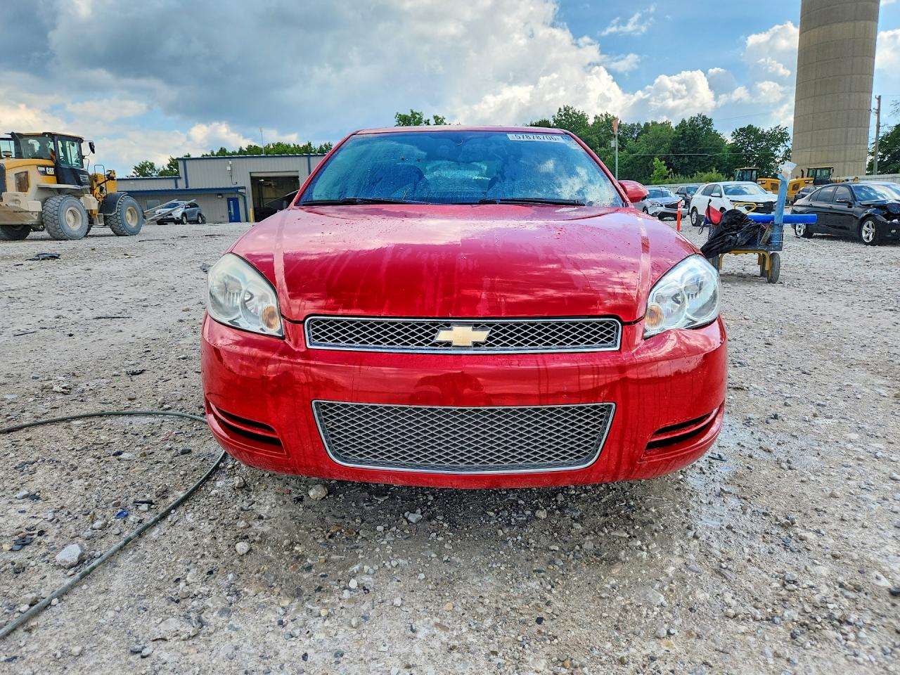 2013 Chevrolet Impala Lt Red vin: 2G1WG5E38D1181809