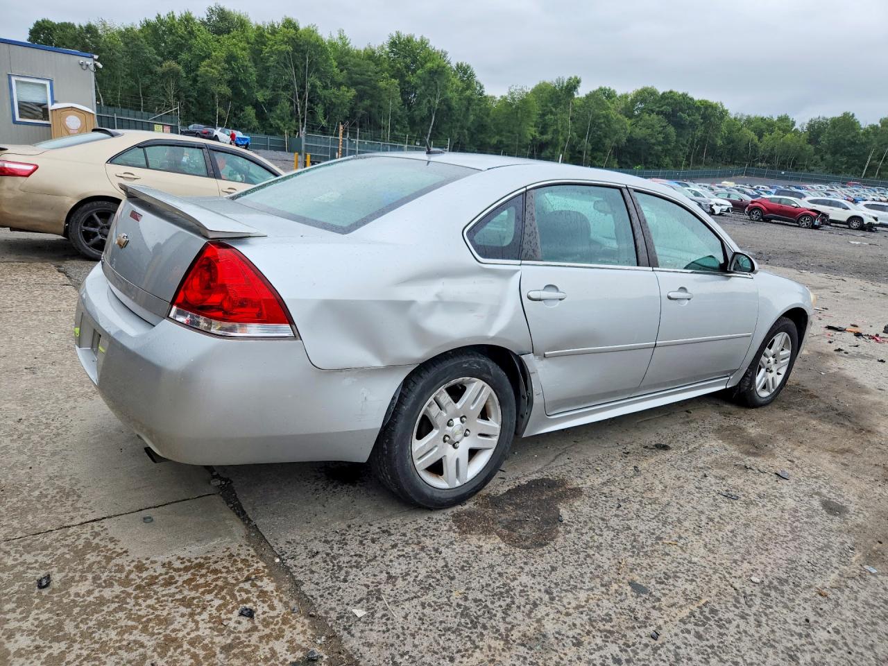 2013 Chevrolet Impala Lt Silver vin: 2G1WG5E38D1197055