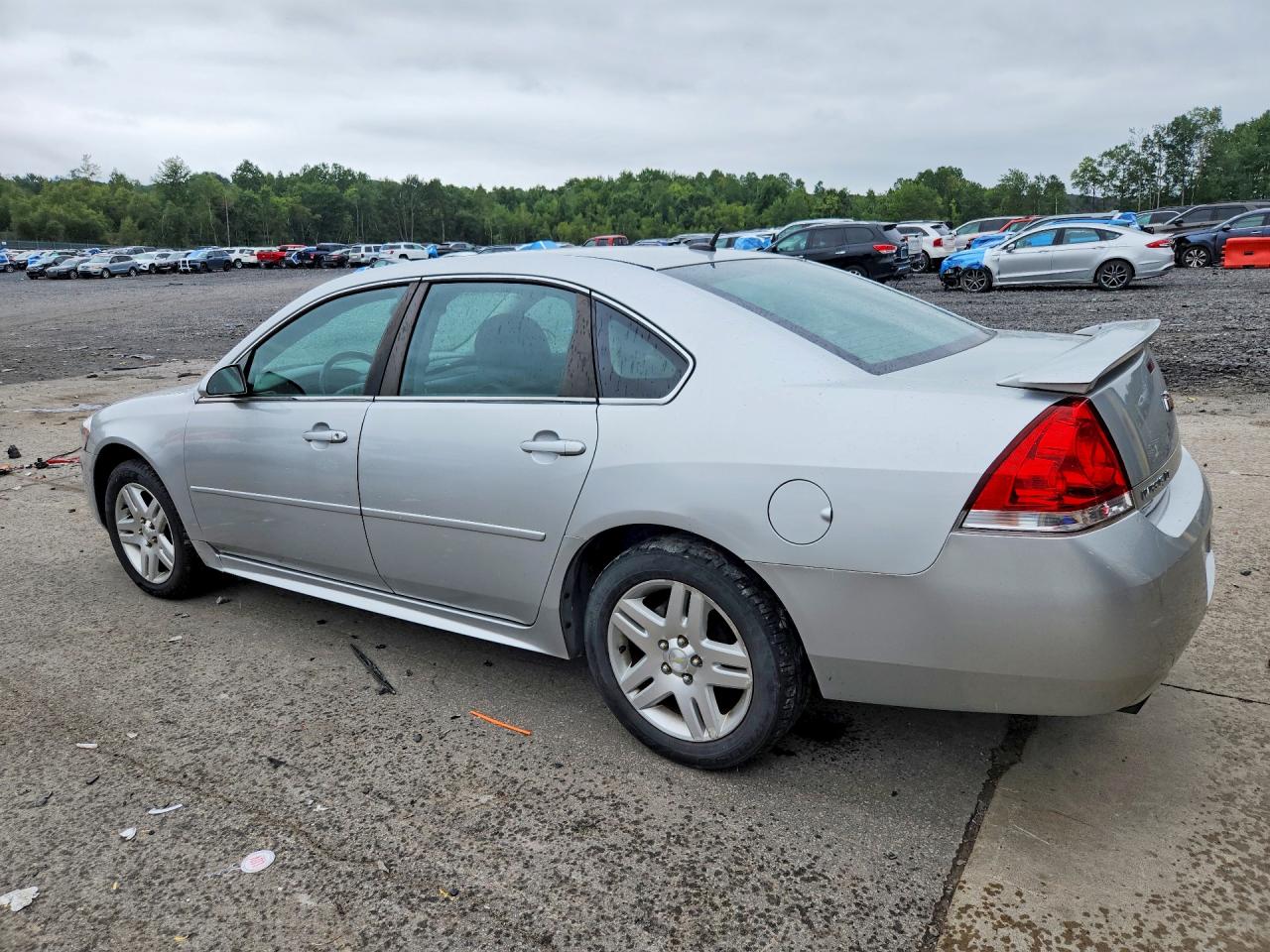 2013 Chevrolet Impala Lt Silver vin: 2G1WG5E38D1197055