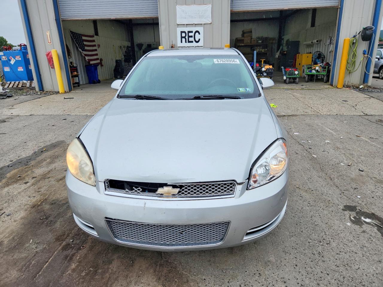 2013 Chevrolet Impala Lt Silver vin: 2G1WG5E38D1197055
