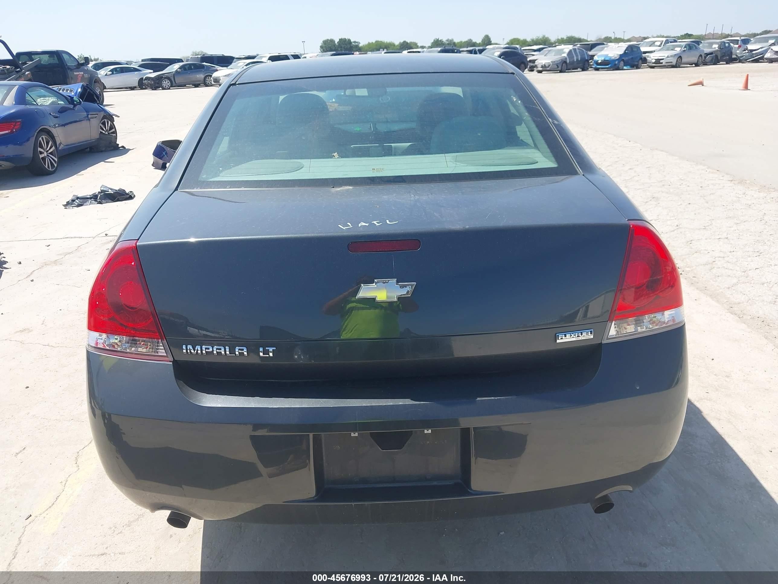 2012 Chevrolet Impala Lt Gray vin: 2G1WG5E39C1248478