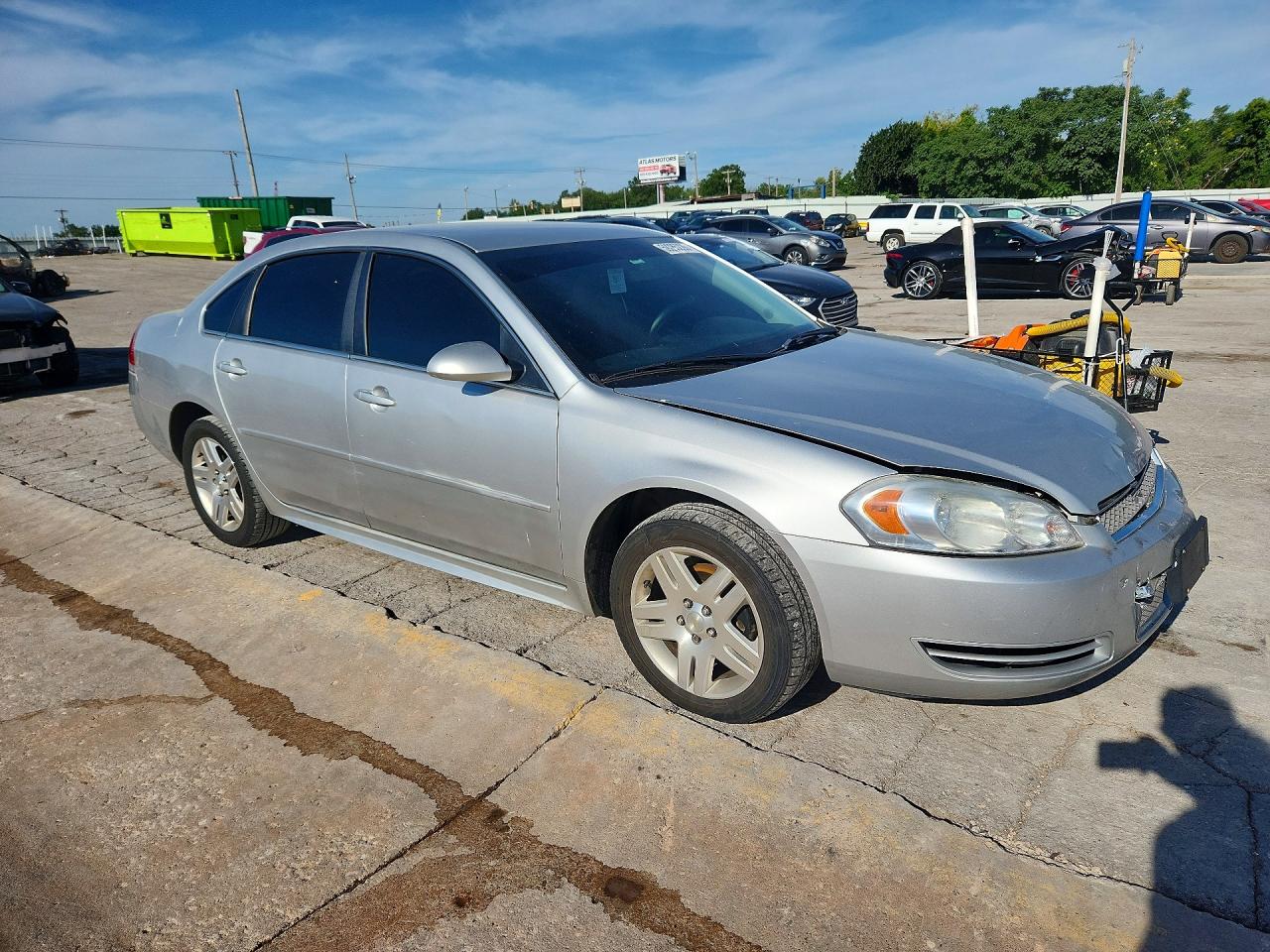 2012 Chevrolet Impala Lt Gray vin: 2G1WG5E39C1274238