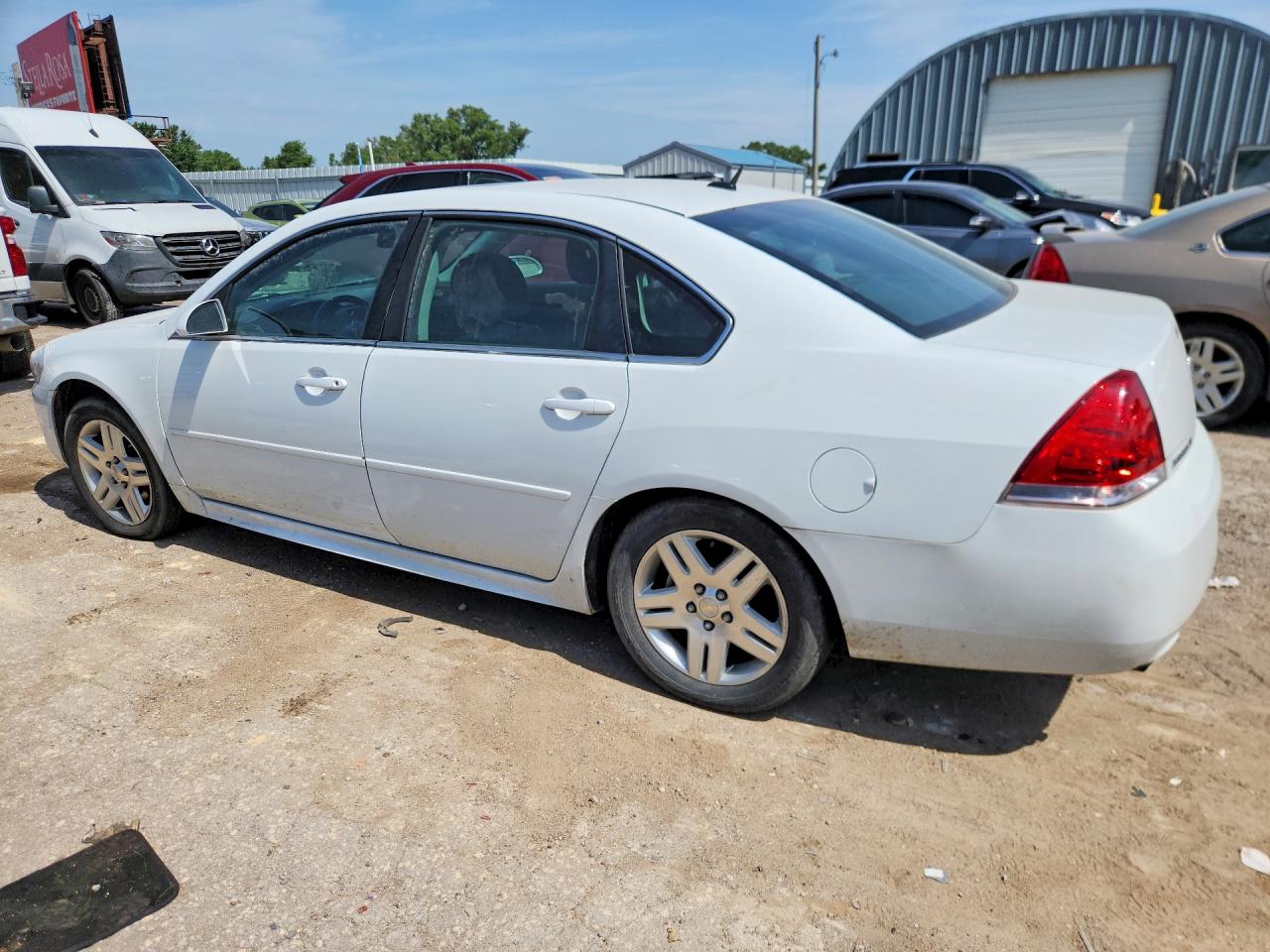2012 Chevrolet Impala Lt White vin: 2G1WG5E39C1280847