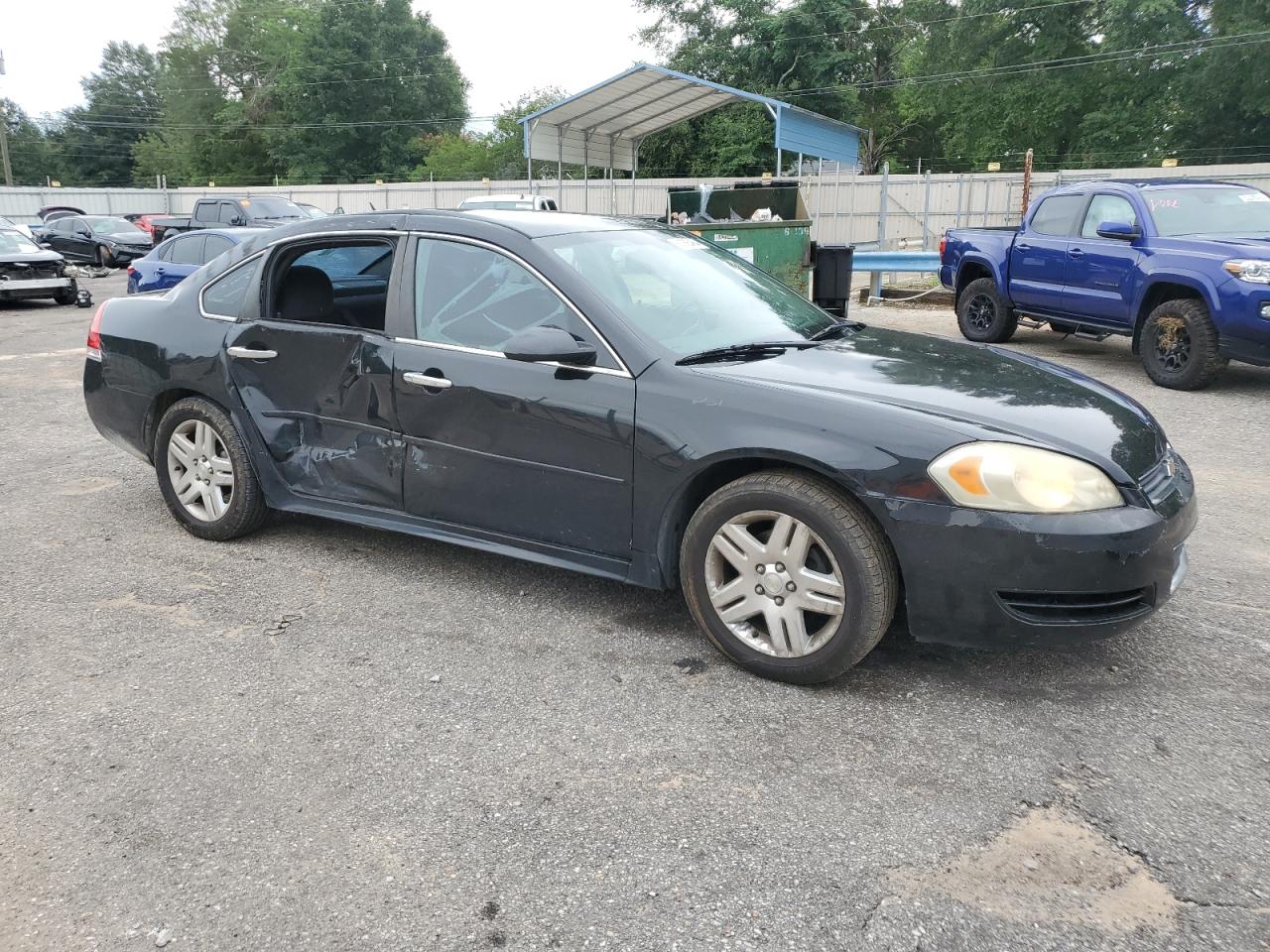 2013 Chevrolet Impala Lt Black vin: 2G1WG5E39D1111378