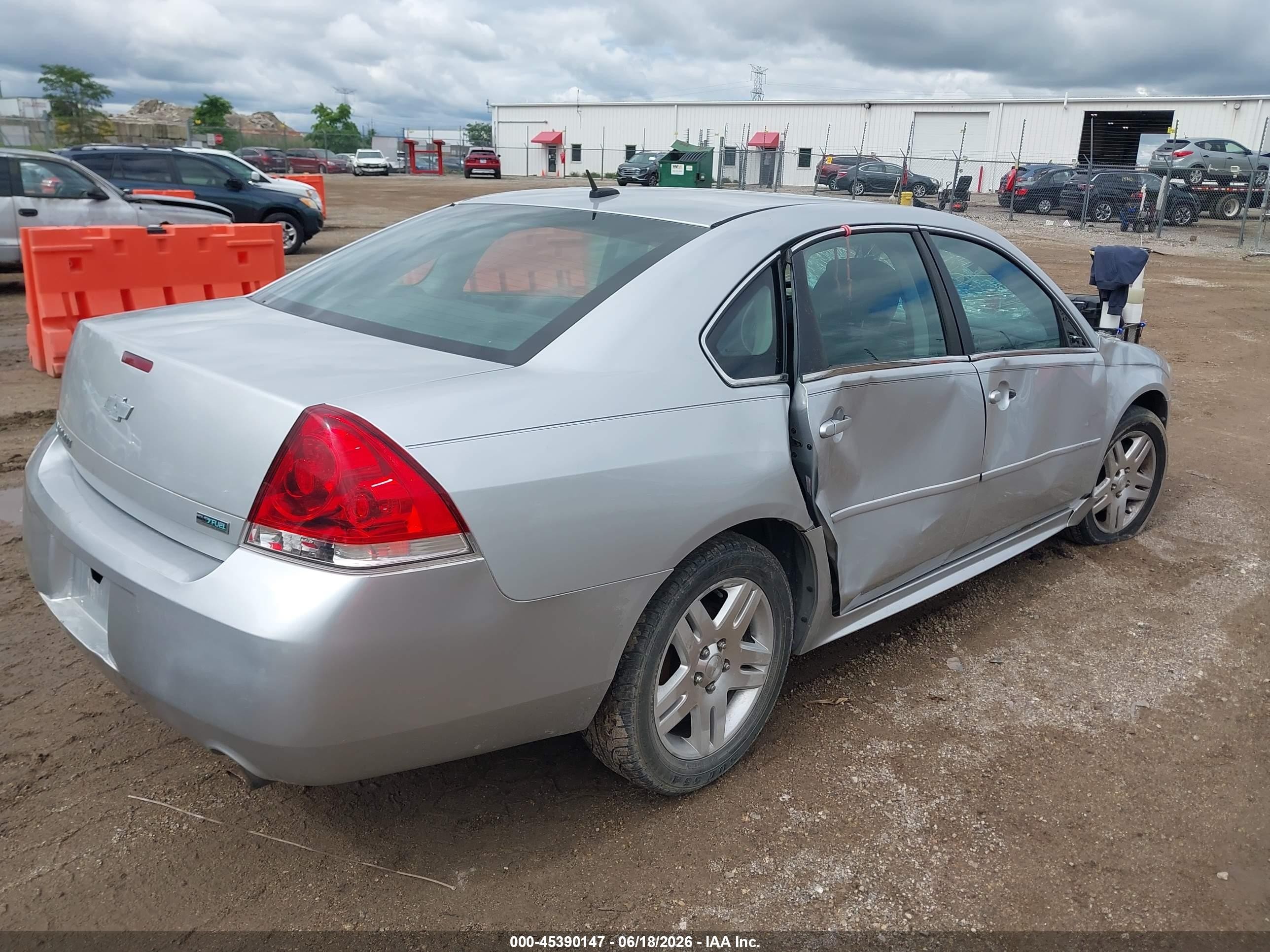 2013 Chevrolet Impala Lt Silver vin: 2G1WG5E39D1231214