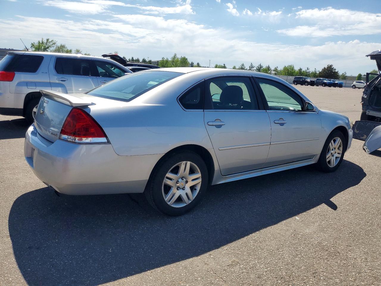 2012 Chevrolet Impala Lt Silver vin: 2G1WG5E3XC1116698