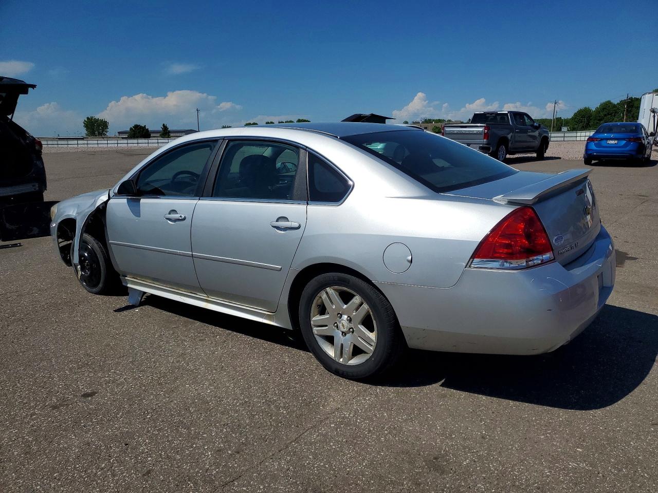 2012 Chevrolet Impala Lt Silver vin: 2G1WG5E3XC1116698