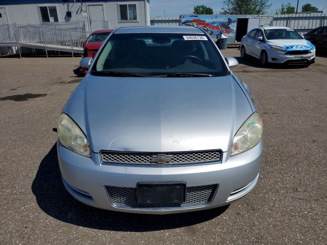 2012 Chevrolet Impala Lt Silver vin: 2G1WG5E3XC1116698