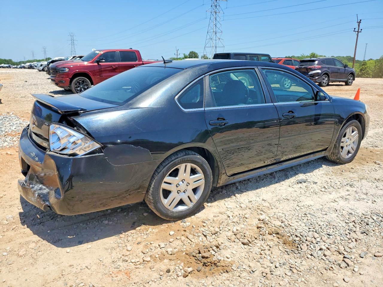 2012 Chevrolet Impala Lt Black vin: 2G1WG5E3XC1153878