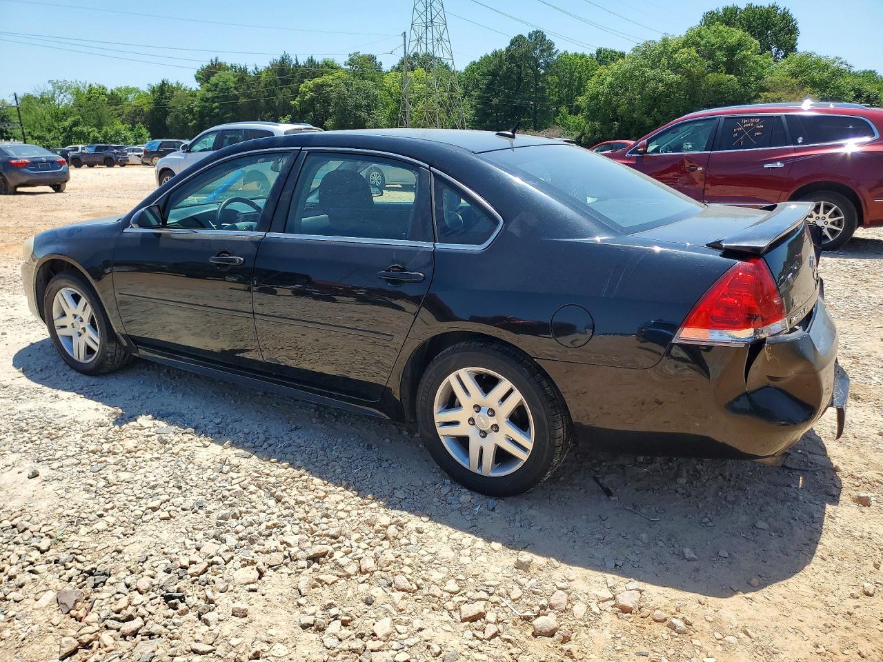 2012 Chevrolet Impala Lt Black vin: 2G1WG5E3XC1153878
