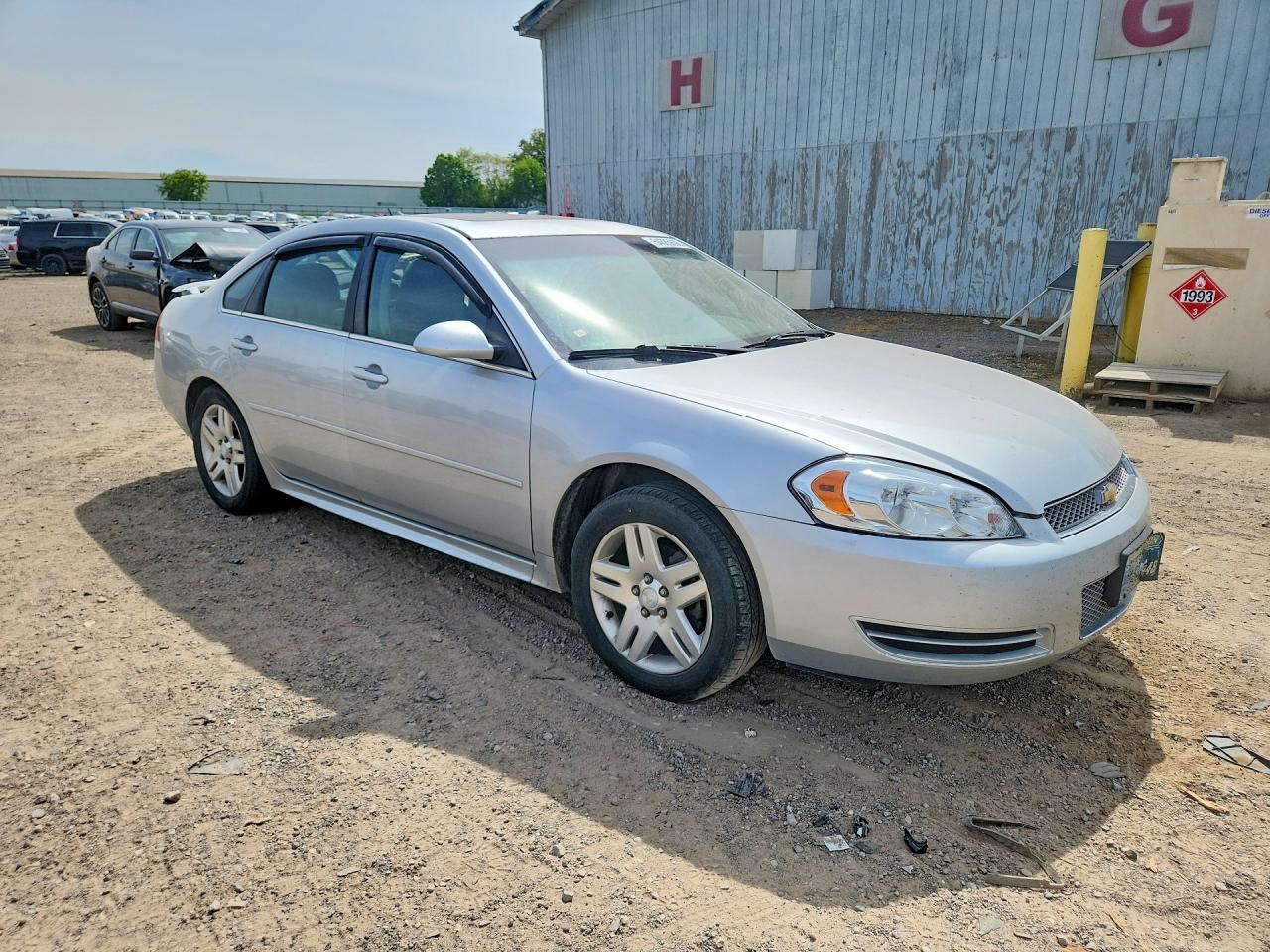 2012 Chevrolet Impala Lt Silver vin: 2G1WG5E3XC1246612