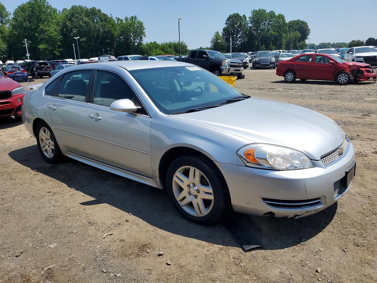 2012 Chevrolet Impala Lt Silver vin: 2G1WG5E3XC1249803