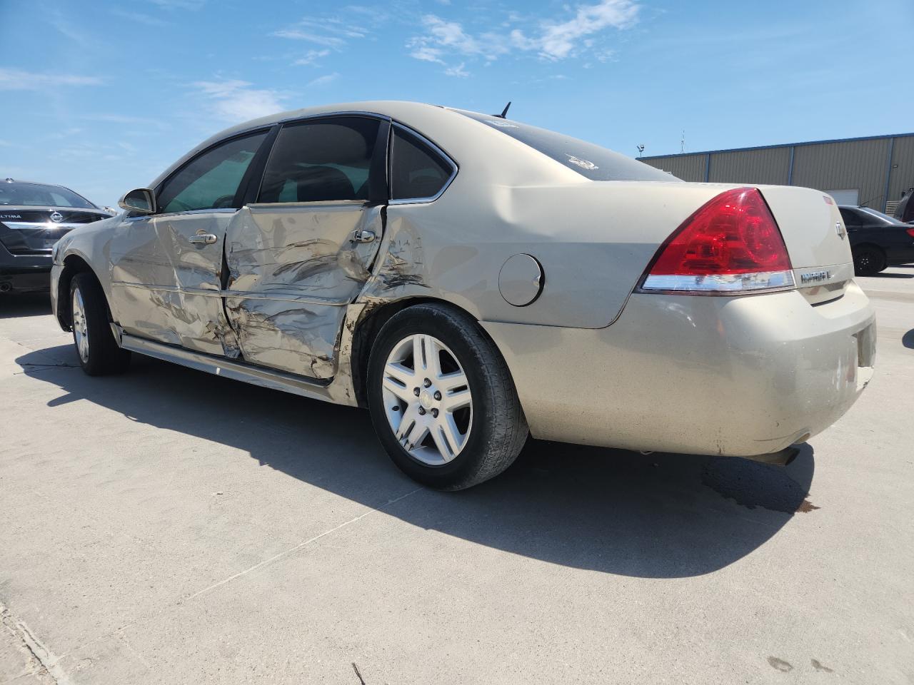 2012 Chevrolet Impala Lt Gold vin: 2G1WG5E3XC1290528