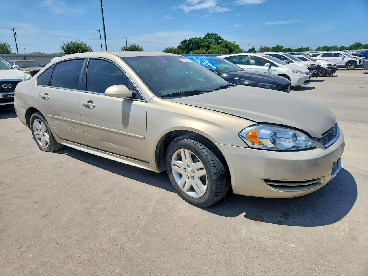 2012 Chevrolet Impala Lt Gold vin: 2G1WG5E3XC1290528